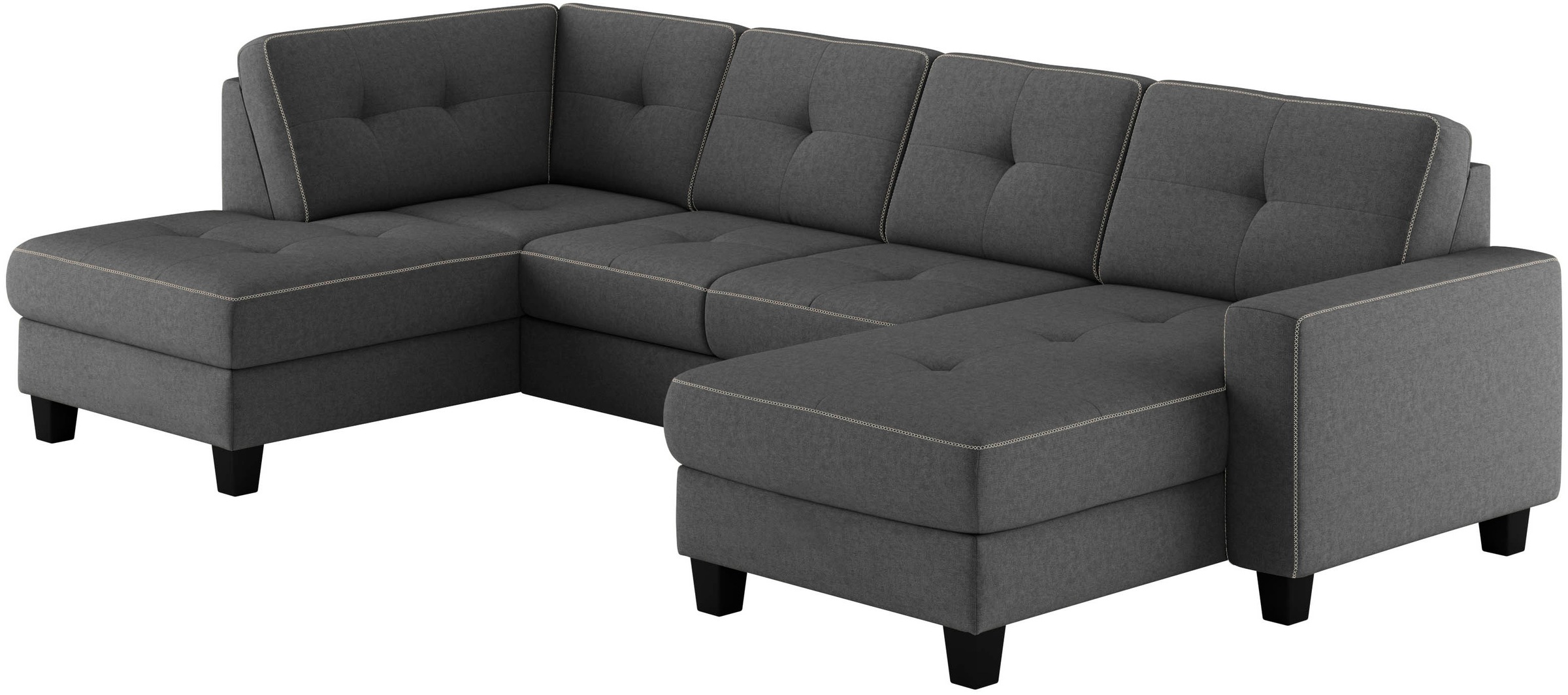 PLACES OF STYLE Wohnlandschaft »Varese« wahlweise mit Bettfunktion und Bettkasten