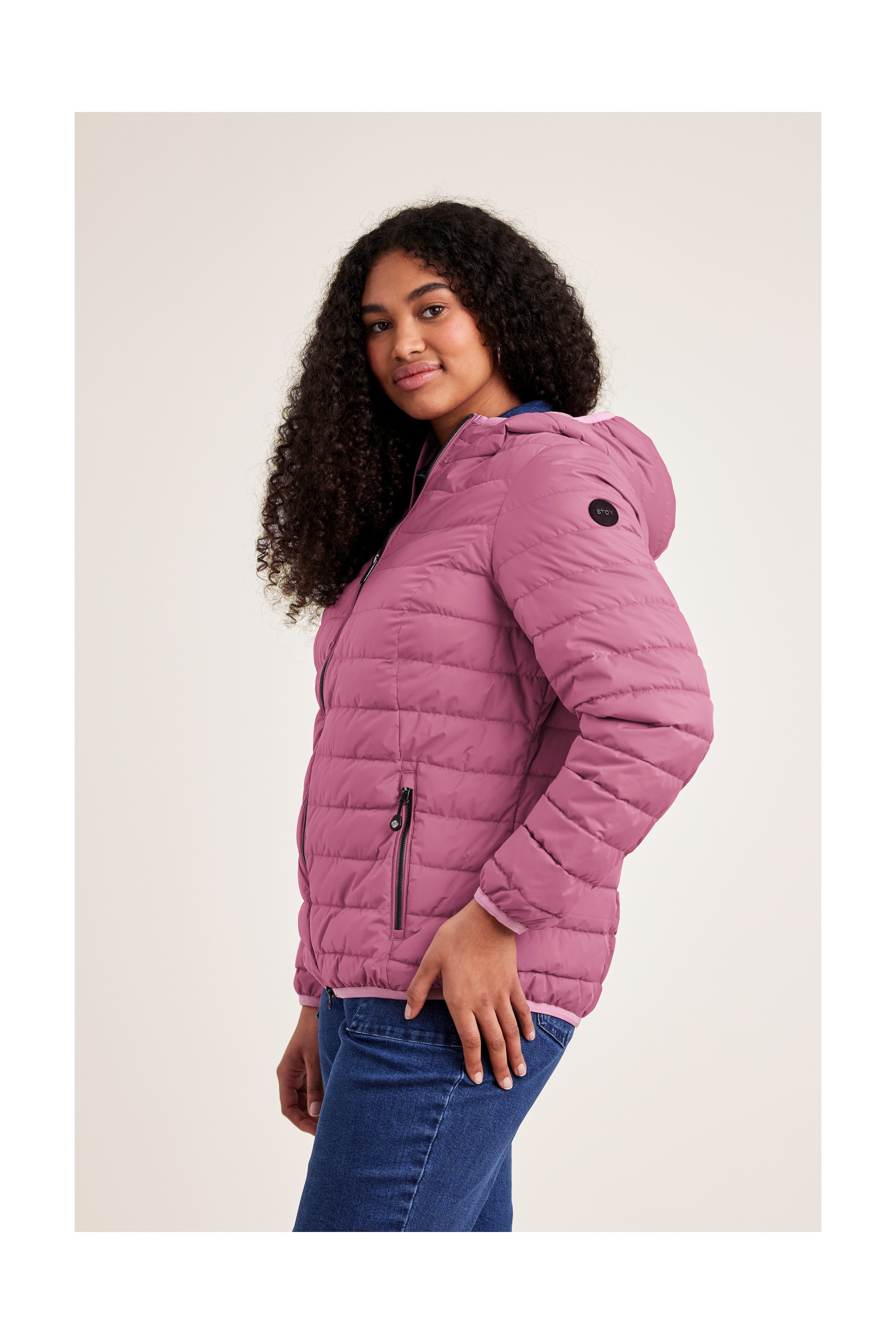 STOY Steppjacke »STS 3 WMN QLTD JCKT«, atmungsaktive, wasserabweisende Damen Steppjacke in grossen Grössen