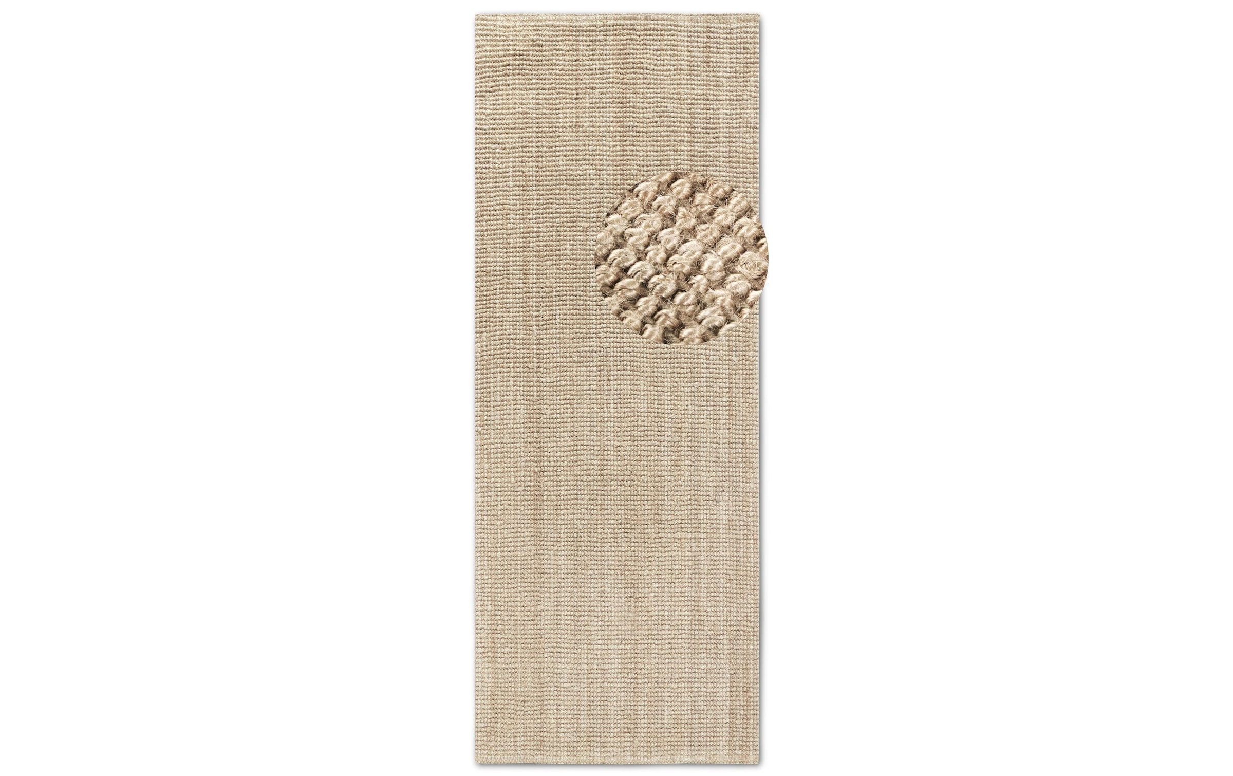 Villeroy & Boch Tapis »Rosalie Juteteppich« Rectangulaire 10 mm Höhe Läufer, 100% Jute, Natur, Wohnzimmer, Esszimmer, Schlafzimmer, GRS
