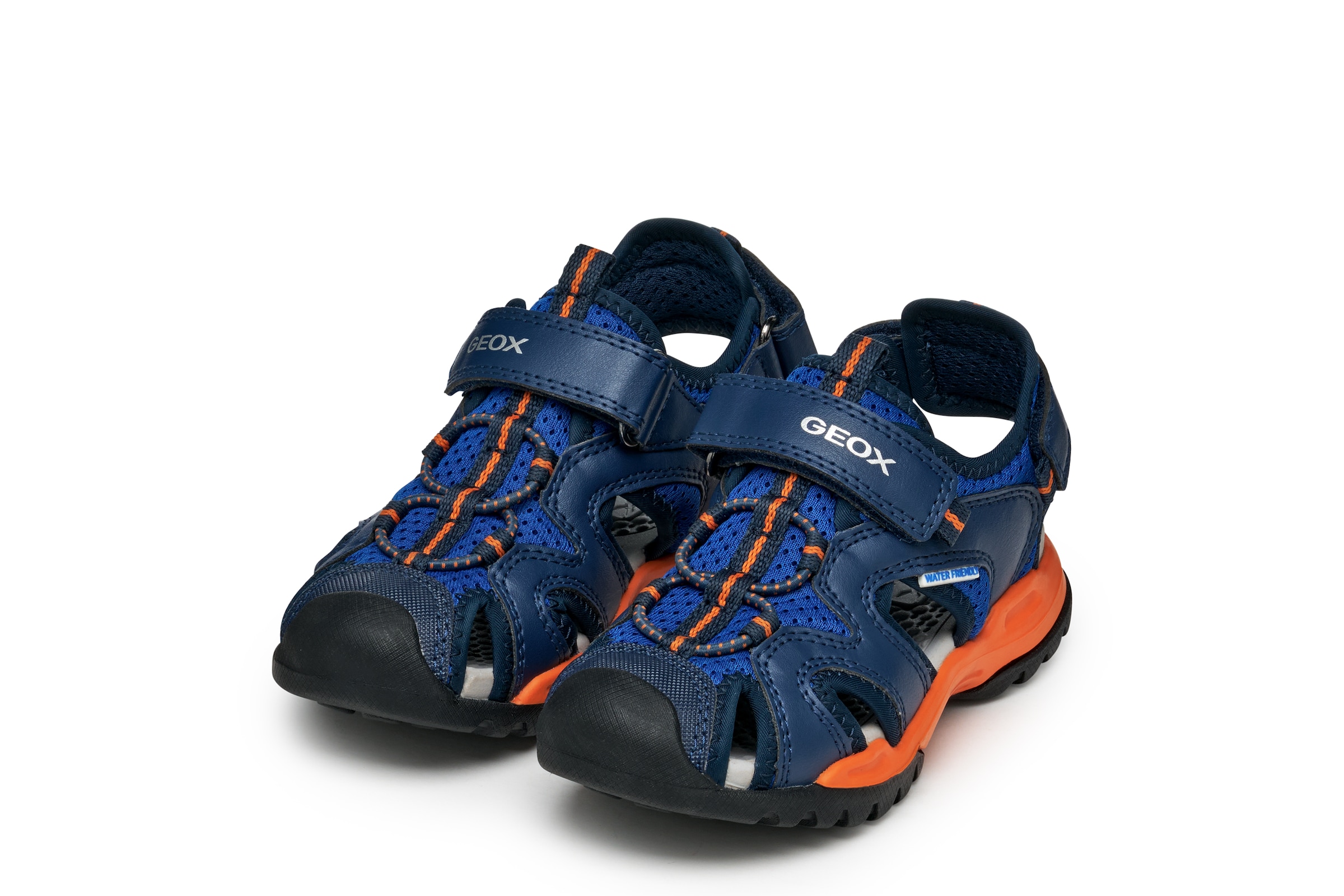 Image of Geox Sandale "J BOREALIS BOY" Kinderschuh mit Zehenschutz, Grössenschablone zum Download