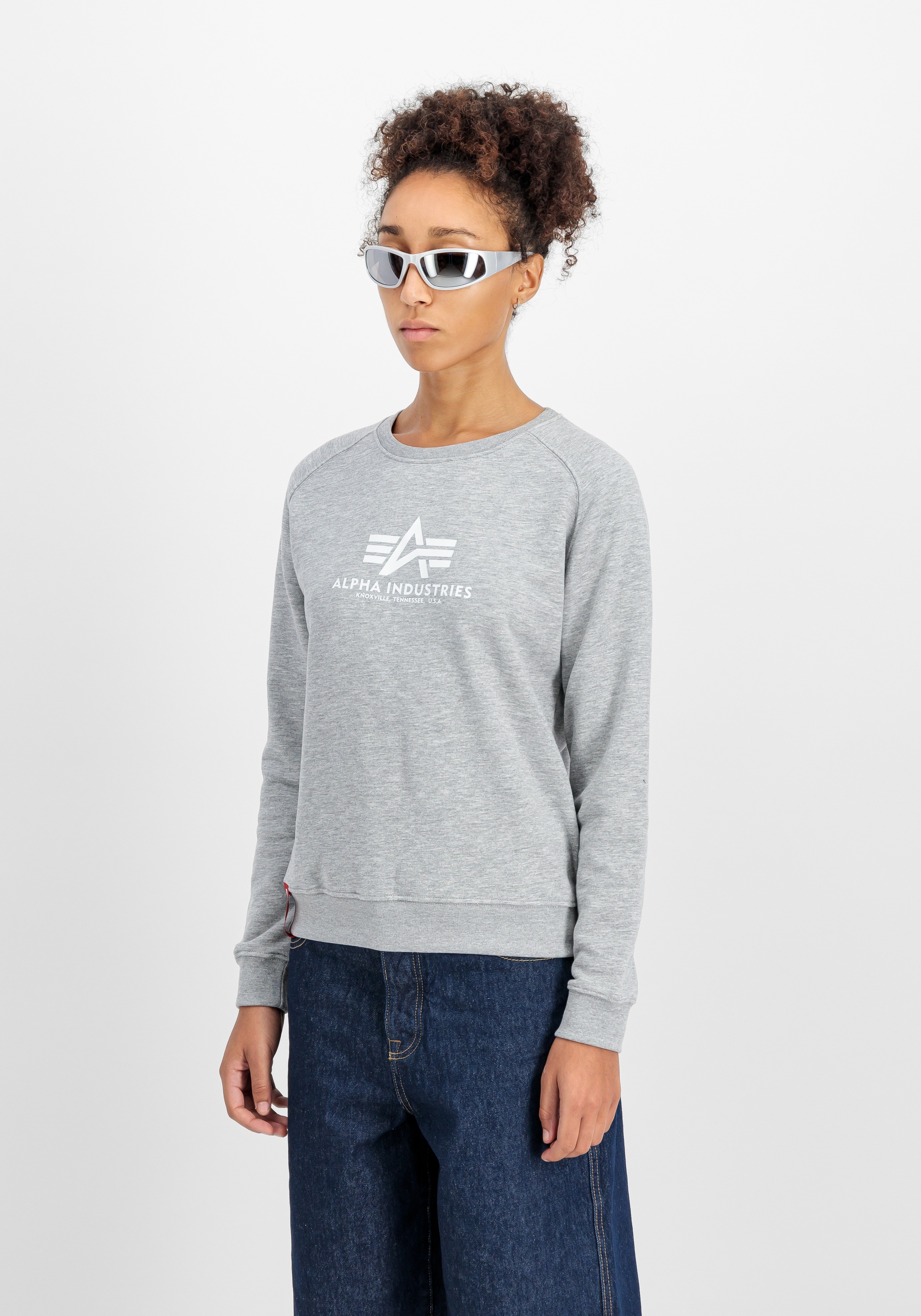 Alpha Industries Sweater »Alpha Industries Women - Sweatshirts New Basic Sweatshirt BL W«