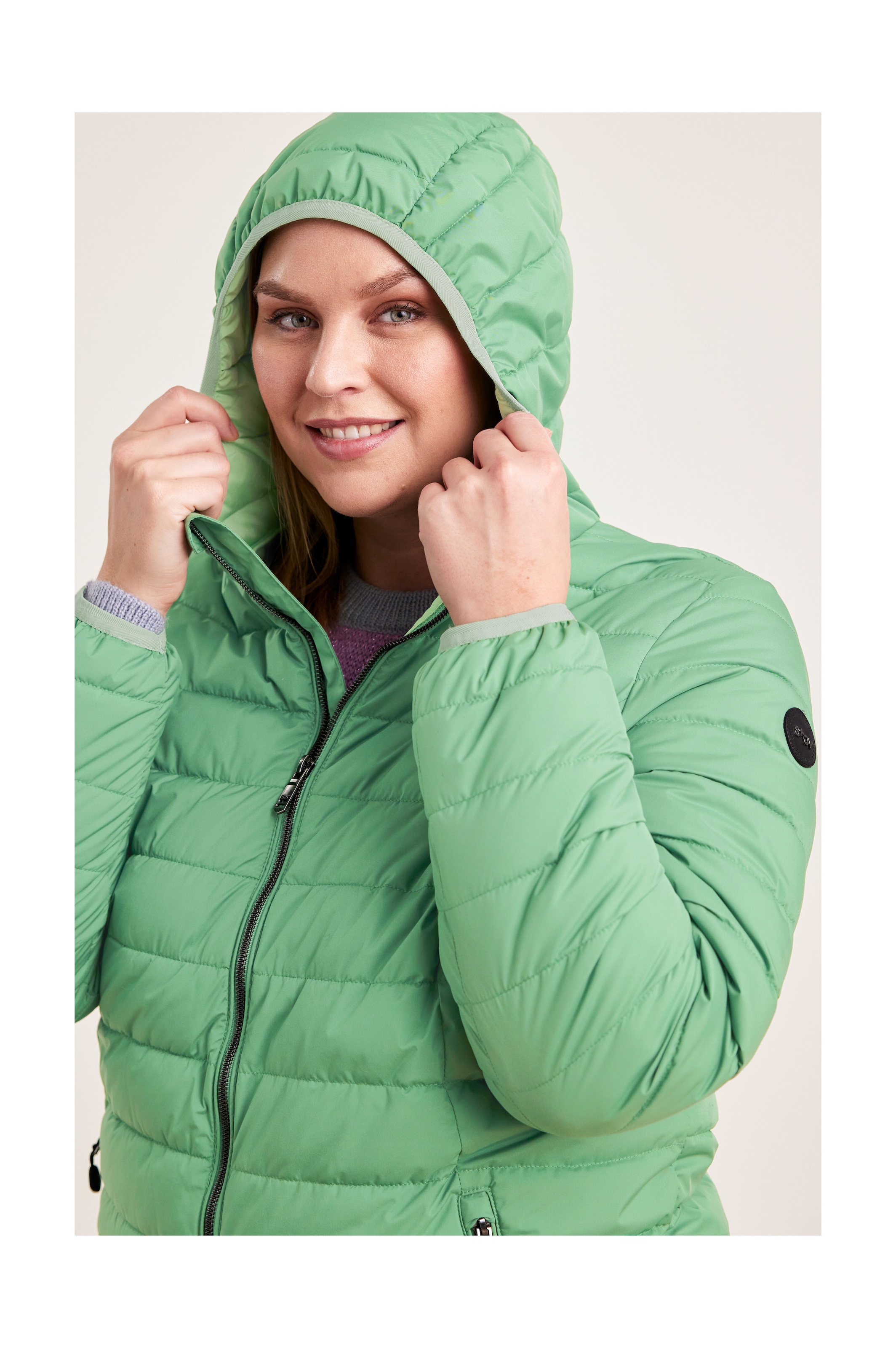 STOY Steppjacke »STS 3 WMN QLTD JCKT«, atmungsaktive, wasserabweisende Damen Steppjacke in grossen Grössen