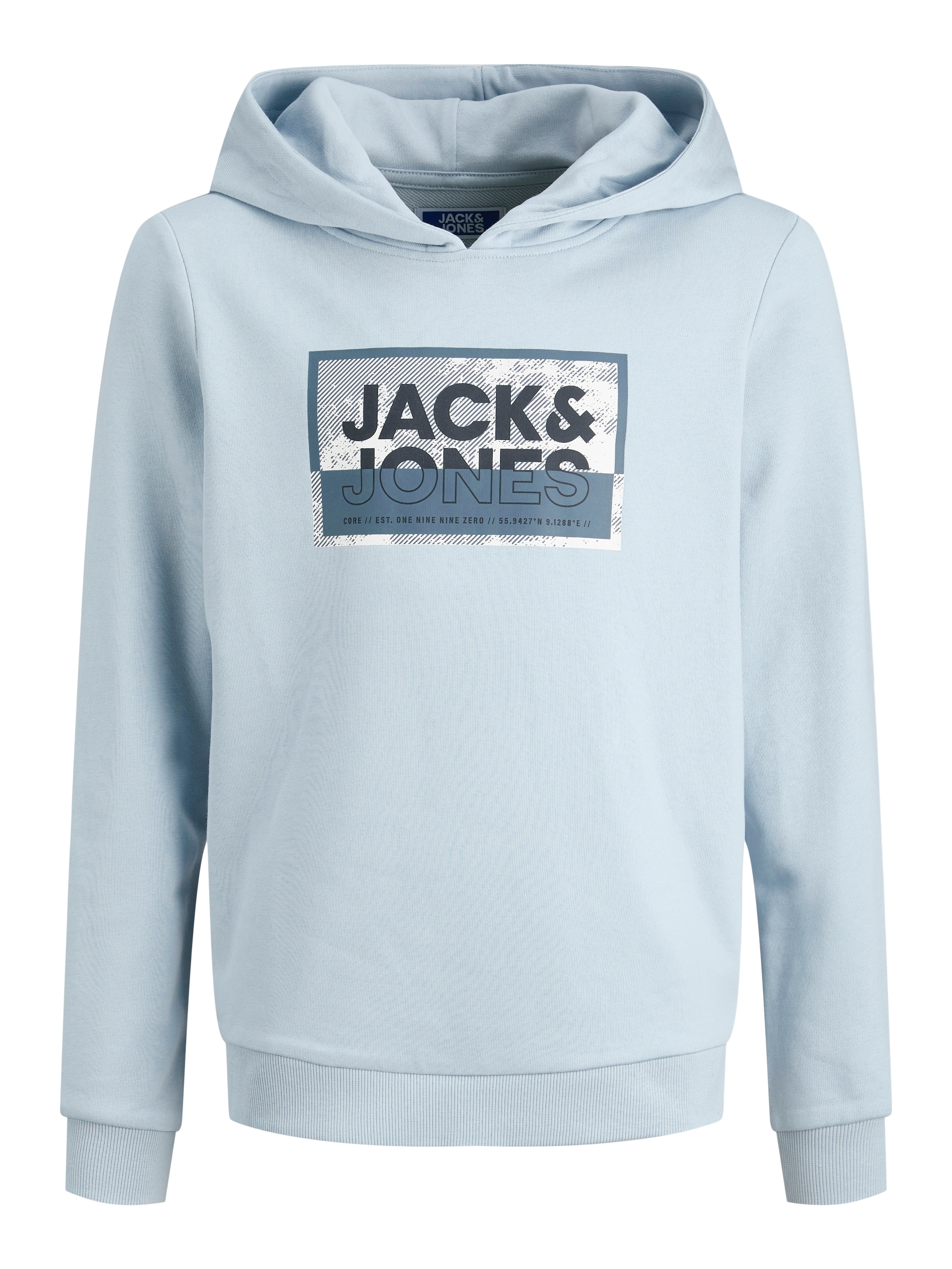 Jack & Jones Junior Hoodie »JCOLOGAN SS24 PRINT SWEAT HOOD SN JNR«