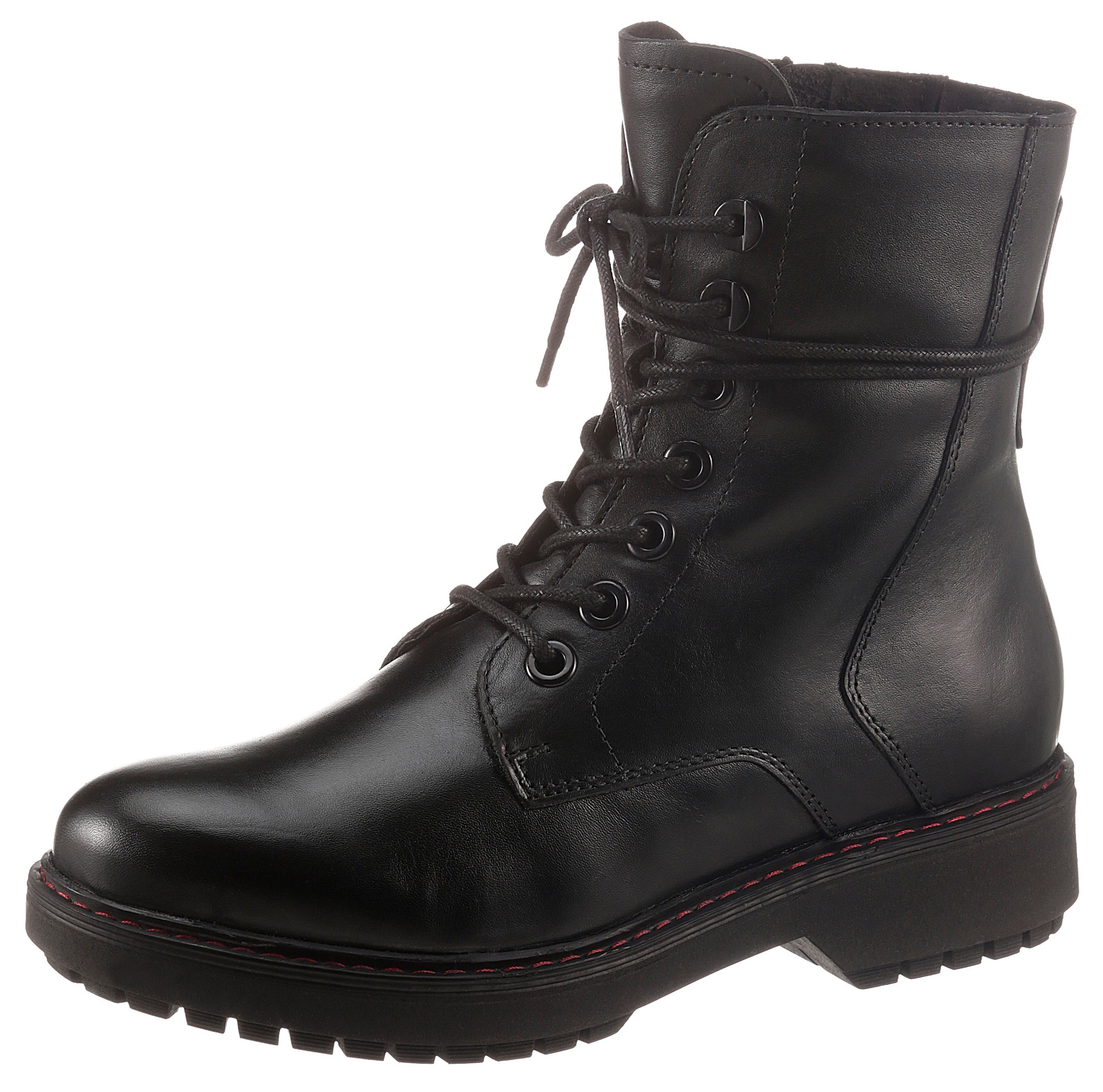 Image of MARCO TOZZI Schnürstiefelette, mit dezenter Kontrastnaht bei Ackermann Versand Schweiz