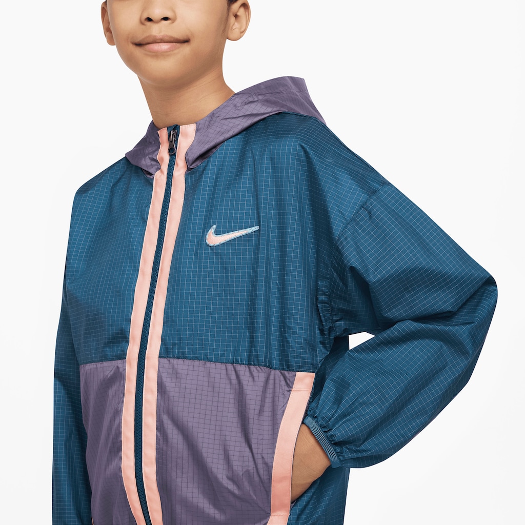 Nike Sportswear Outdoorjacke »ODP Big Kids' Woven Jacket«, mit Kapuze