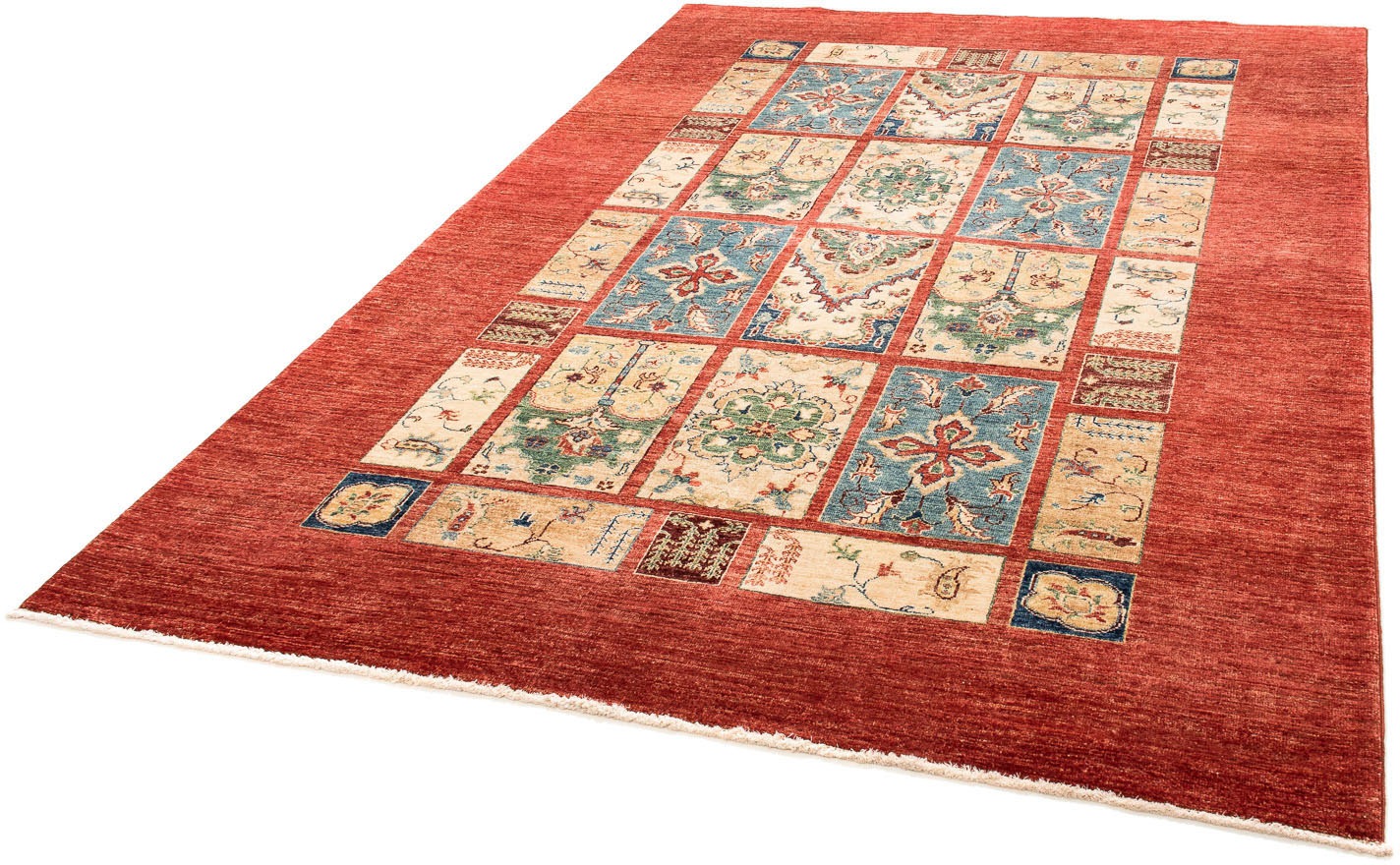 Image of morgenland Orientteppich »Ziegler - 243 x 172 cm - dunkelrot«, rechteckig, 6 mm Höhe, Wohnzimmer, Handgeknüpft, Einzelstück mit Zertifikat bei Ackermann Versand Schweiz