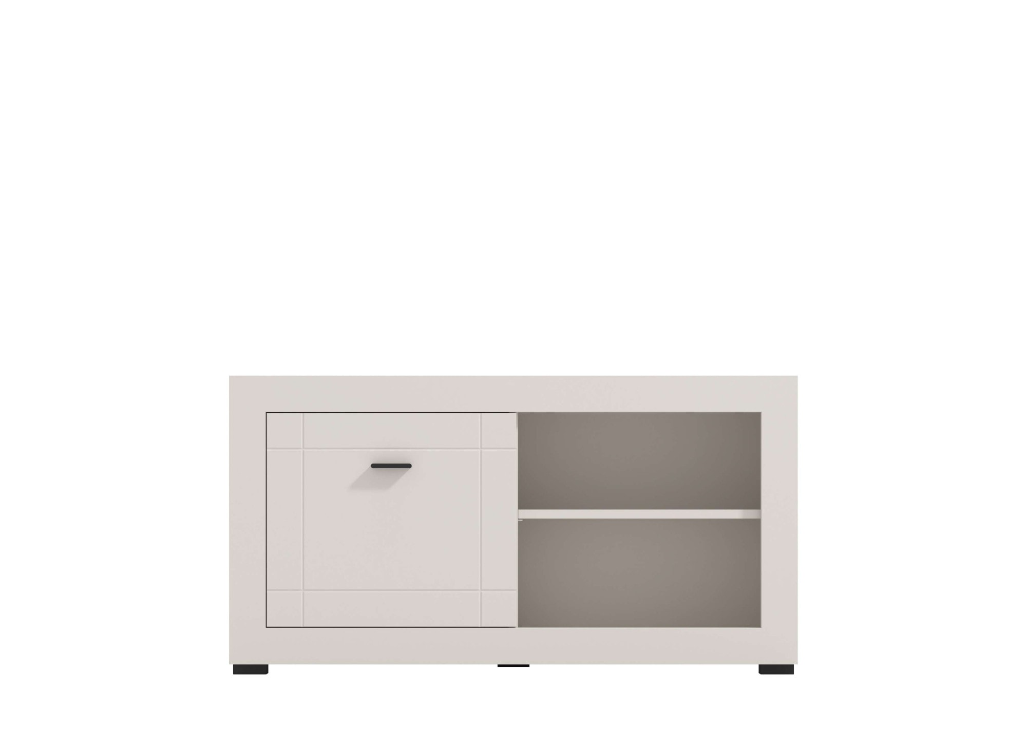 Home affaire Couchtisch »Warwick, Wohnzimmertisch, Sofatisch, Beistelltisch, Kaffeetisch« Eleganter Couchtisch in Kaschmir mit viel Stauraum, Heissfolienprägung