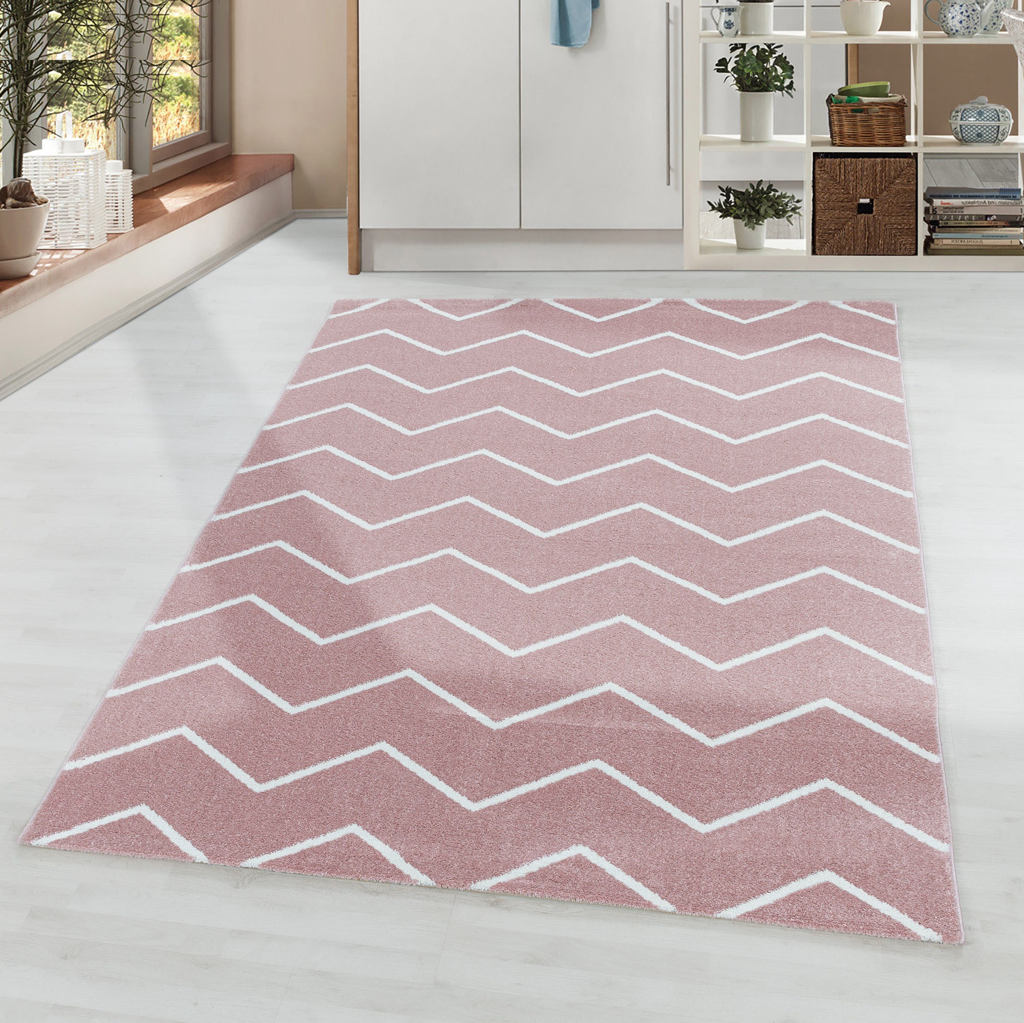 Image of Ayyildiz Teppiche Teppich "RIO 4602" rechteckig 8 mm Höhe Pflegeleicht / Strapazierfähig / Trend Colors/ Wohnzimmer
