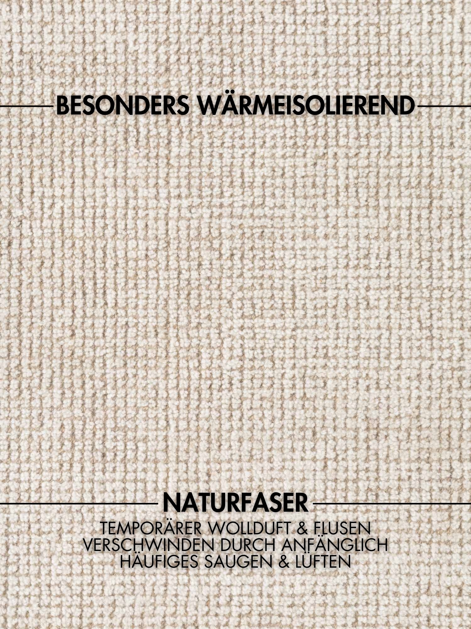 Ted Baker Tapis en laine »Croom , auch in rund« Rectangulaire 10 mm Höhe laine, naturel, tissé main, salon, chambre, moderne, scandinave