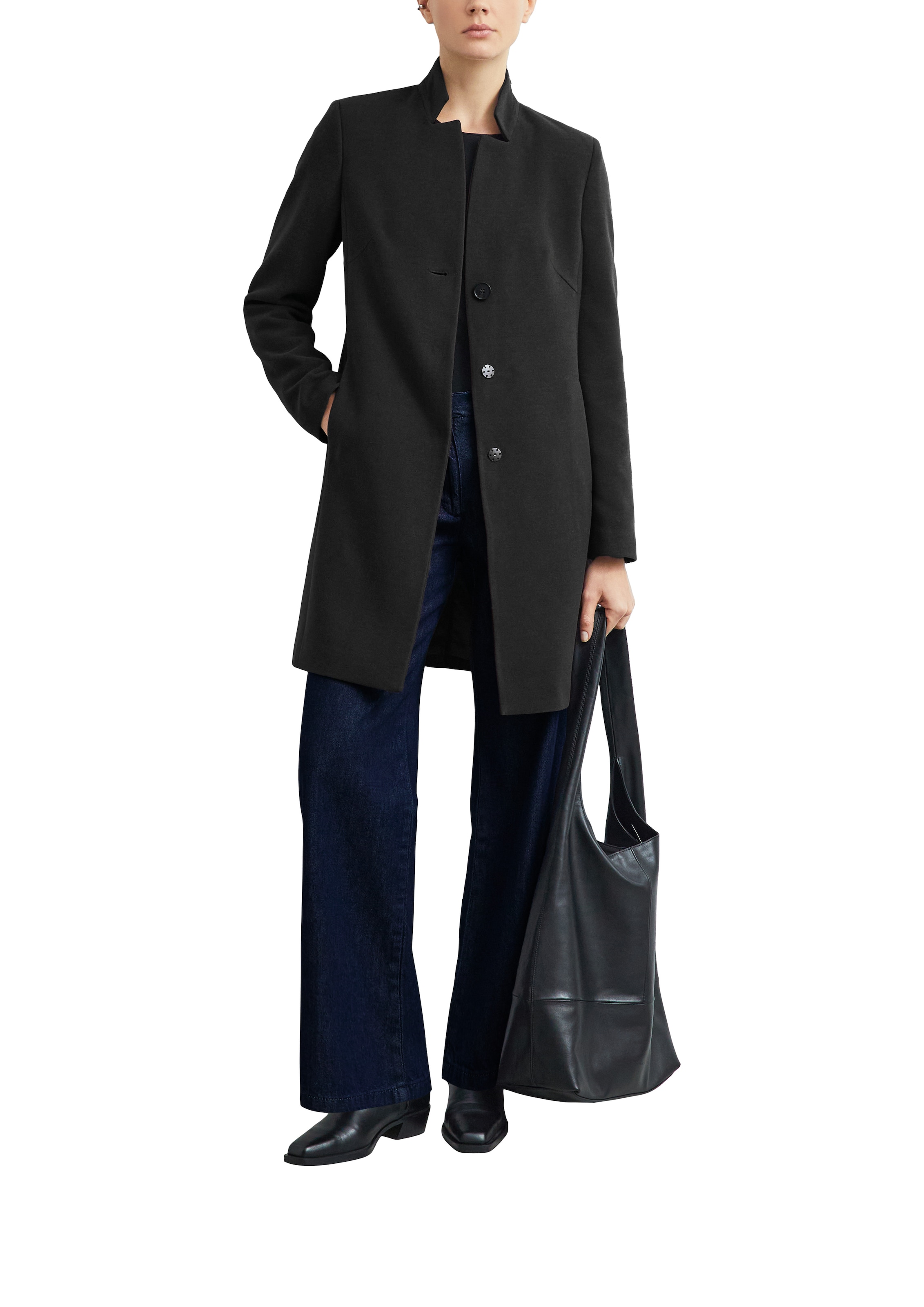 Comma Manteau court Blazer-Mantel in taillierter Passform