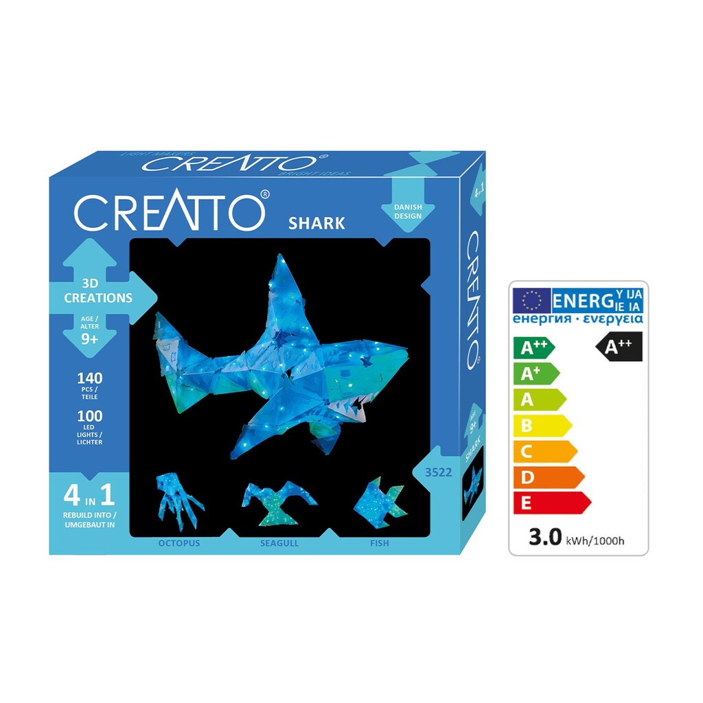 Kosmos Kreativset »CREATTO Shark 4 in«