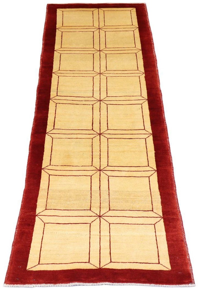 Image of morgenland Läufer »Ziegler Geometrisch Beige 185 x 68 cm«, rechteckig, 0,6 mm Höhe, Handgeknüpft bei Ackermann Versand Schweiz