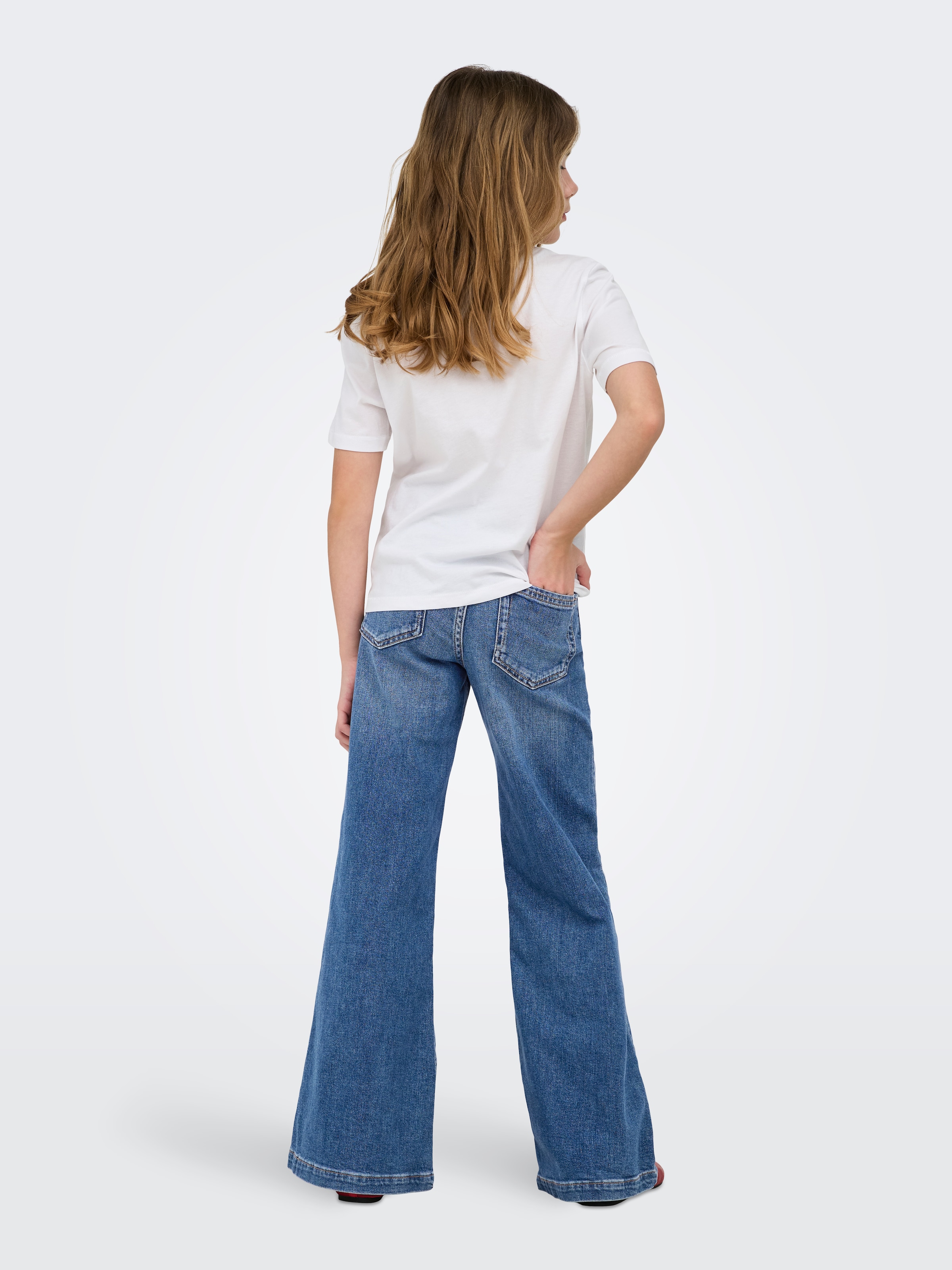 KIDS ONLY Jeans Relax-fit »KOGCALIFORNIA MW WIDE FLARED REA NOOS«