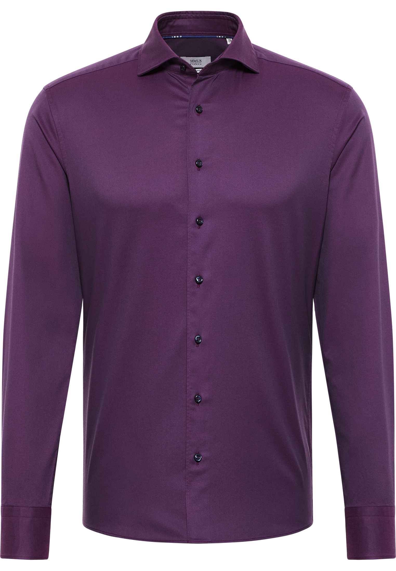 Eterna Langarmhemd »SLIM FIT«, EASY IRON (bügelleicht)
