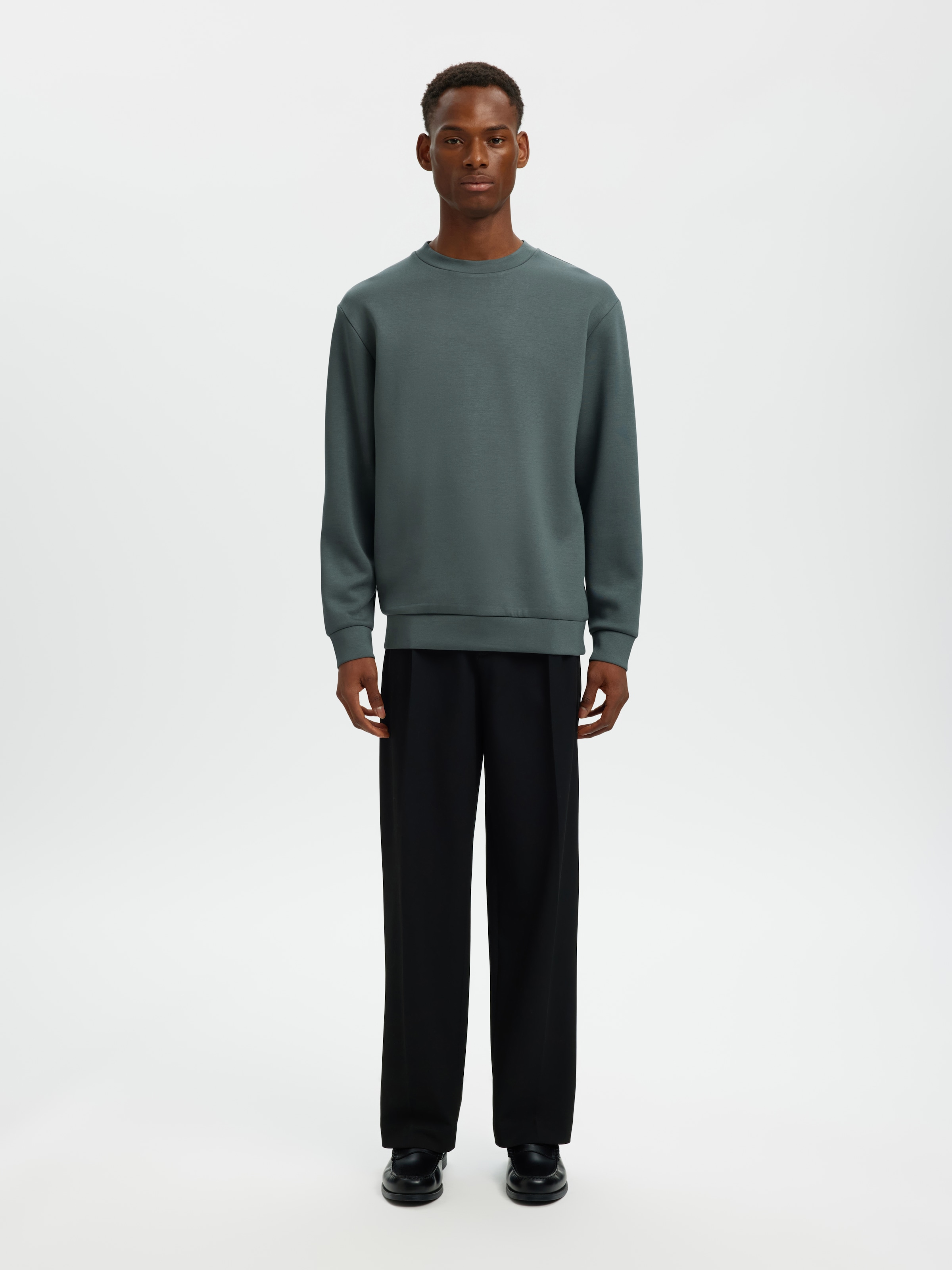 SELECTED Sweatshirt »SLHEMANUEL SOFT CREW NECK SWEAT NOOS«

