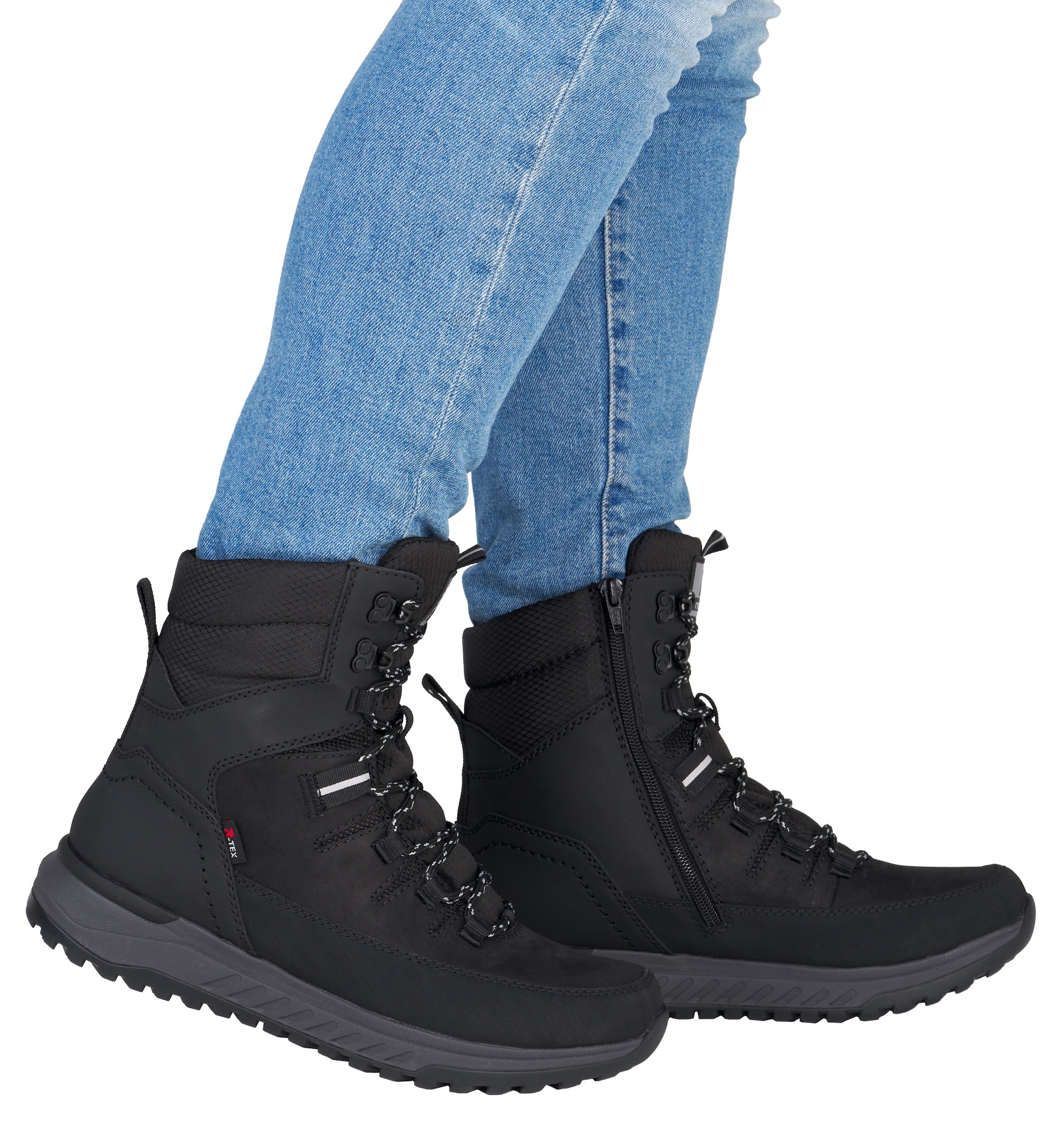 RIEKER Sport Winterboots  , Schneeboots, Outdoorstiefelette in bequemer Form, TEX-Membran