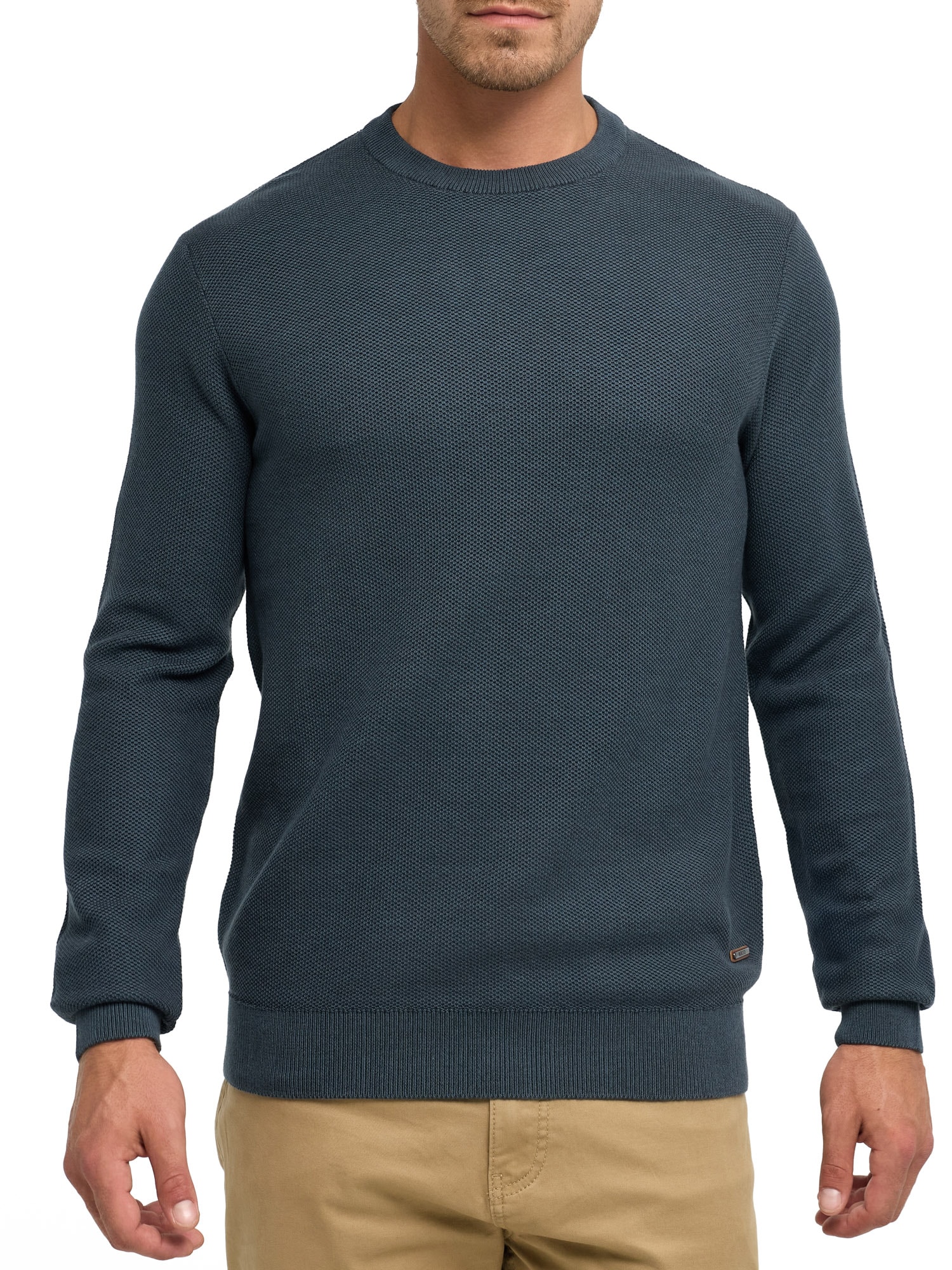 Image of Indicode Rundhalspullover "INJexmon o-neck" Baumwolle, regular fit