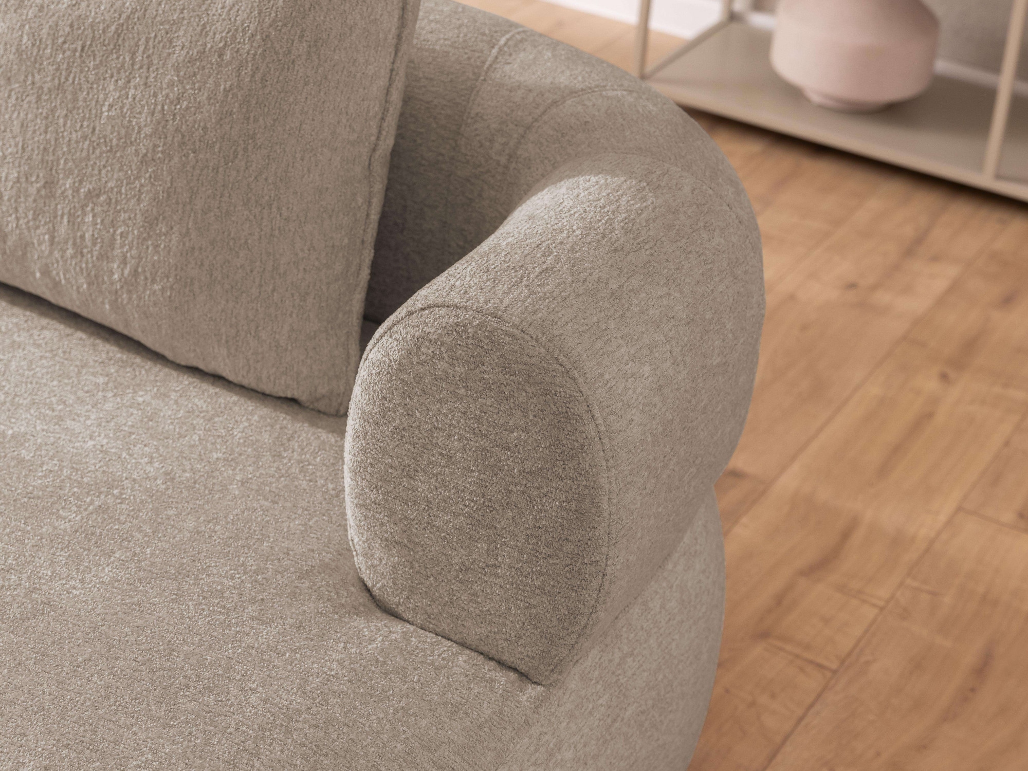 Home affaire Ecksofa »LUSSAC L-Form Design-Sofa mit Zierkissen, Masse B/T/H: 257/159/78 cm« hoher Sitzkomfort und modernes Design, Sofa ohne Bettfunktion