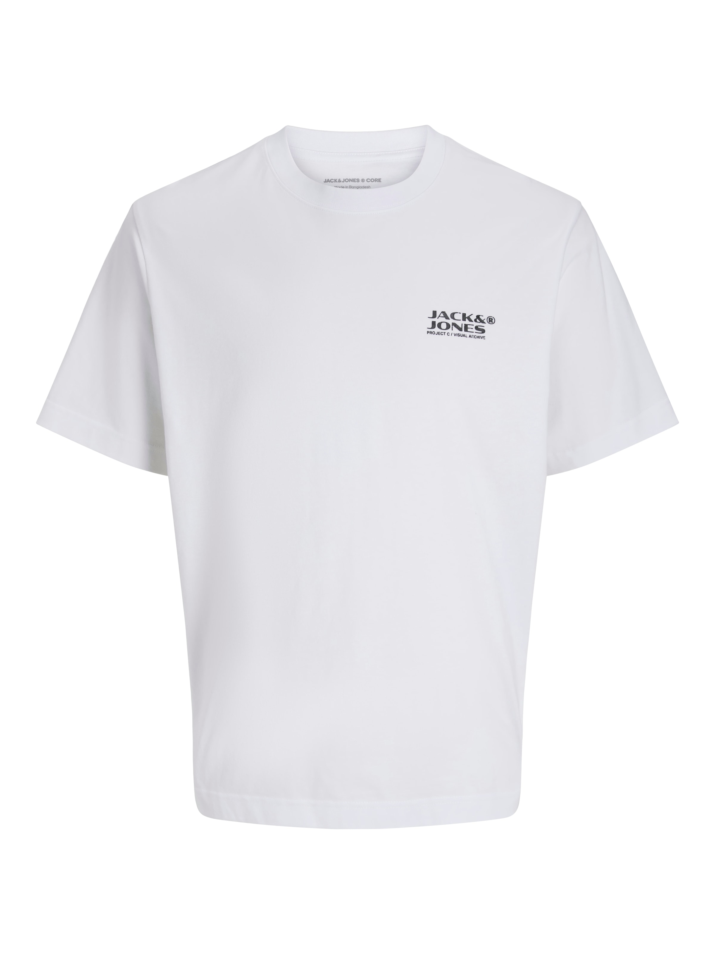 Image of Jack & Jones Print-Shirt "JCOCALMA BACK PRINT TEE SS CREW NECK" mit Backprint