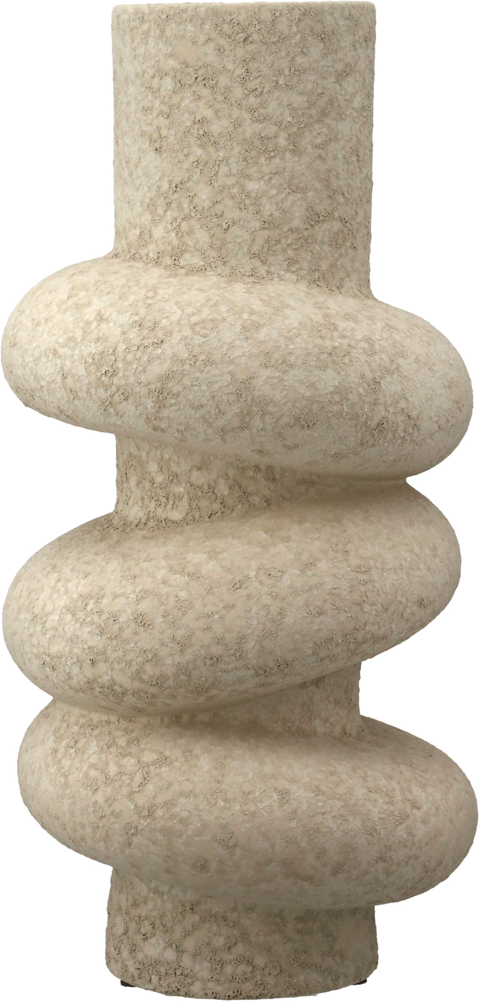 homsy by Ana Johnson Vase de table »Floriva, 40x18,5cm, strukturierte, matte Oberfläche« hochwertige Keramik aus einer traditionellen Manufaktur,Made in Europe