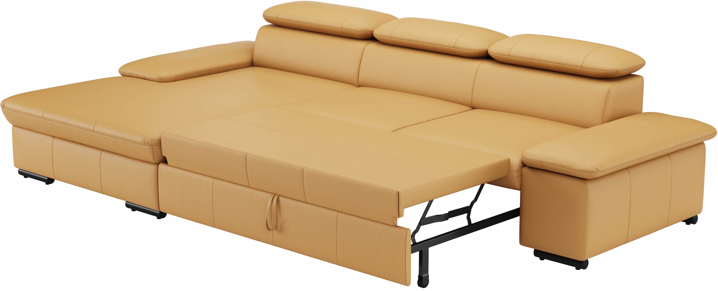 sit&more Ecksofa »Alcudia L-Form«, wahlweise mit Bettfunktion