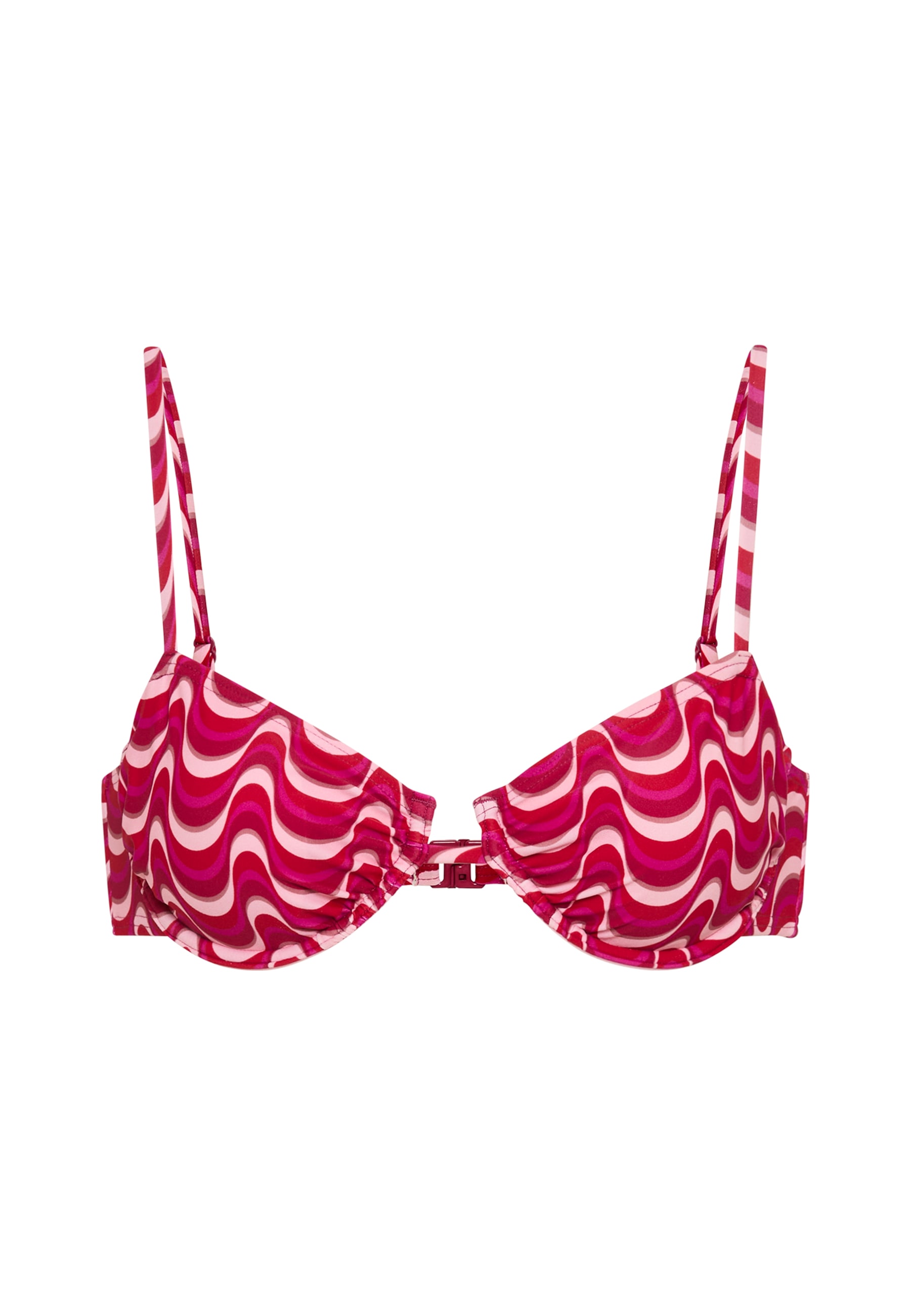 LSCN by LASCANA Bügel-Bikini-Top »Echo« mit trendigem Alloverprint