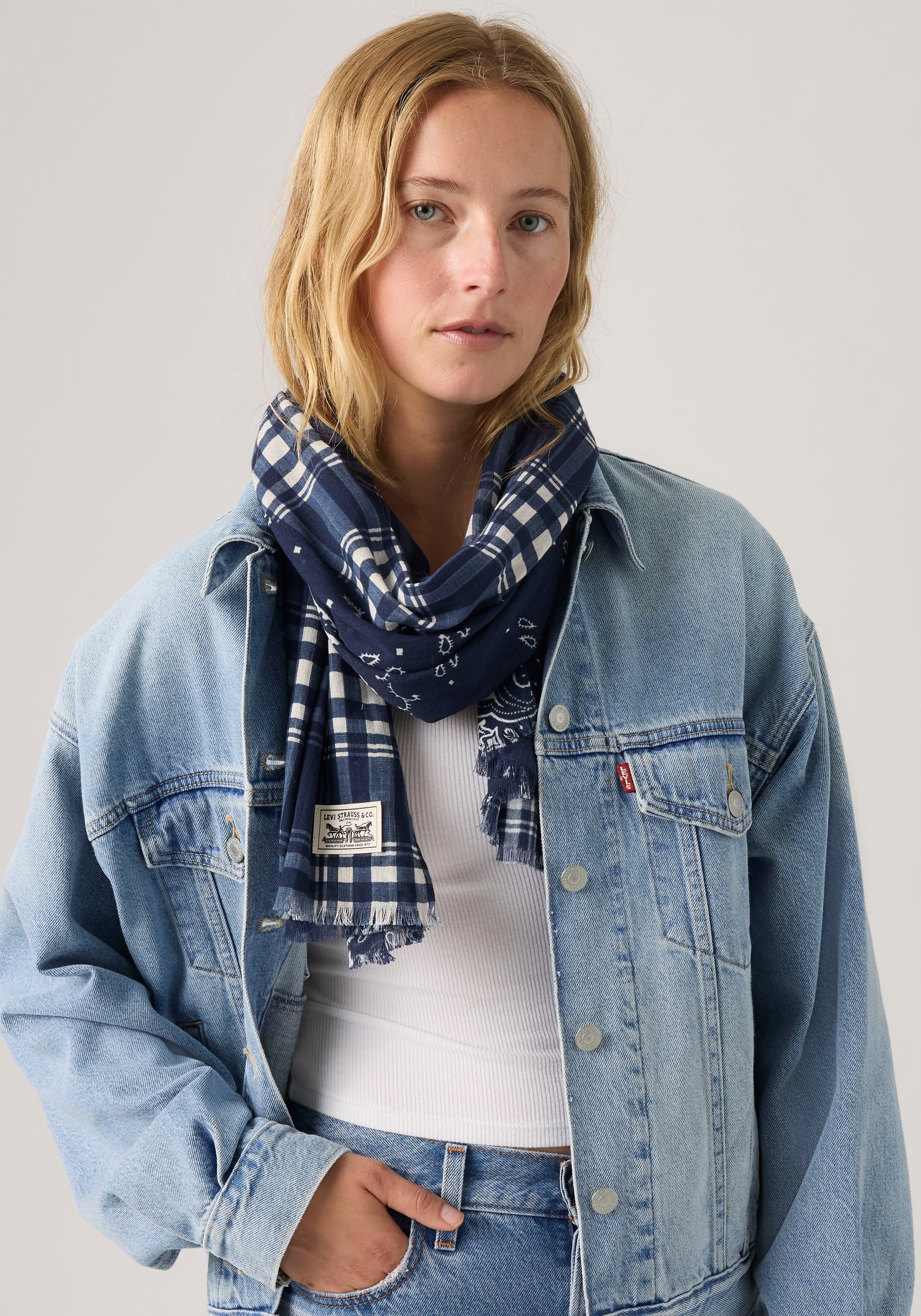 Levi's® Schal »LV Schal LIGHTWEIGHT«, im Ringeldessin