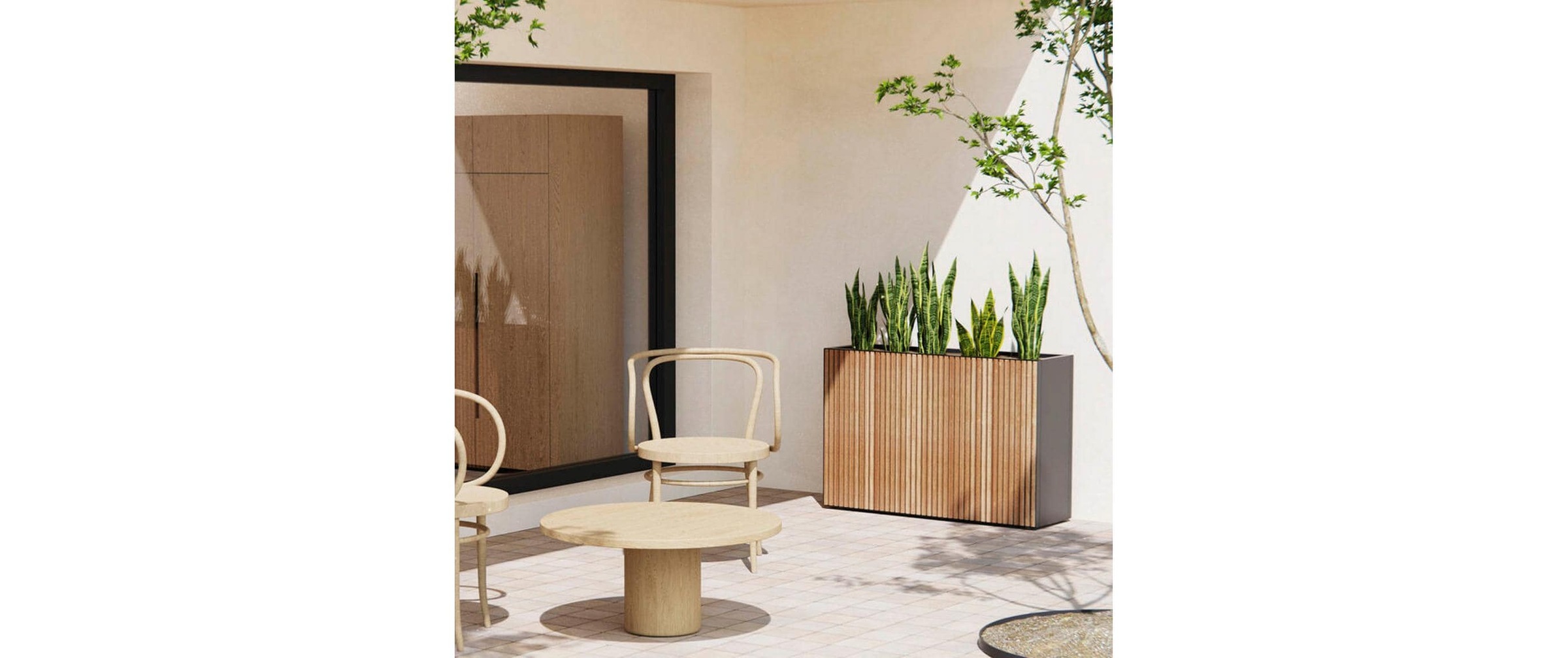 Herstera Garden Hochbeet »Deco Planter, 120 x 38 x 80 cm«