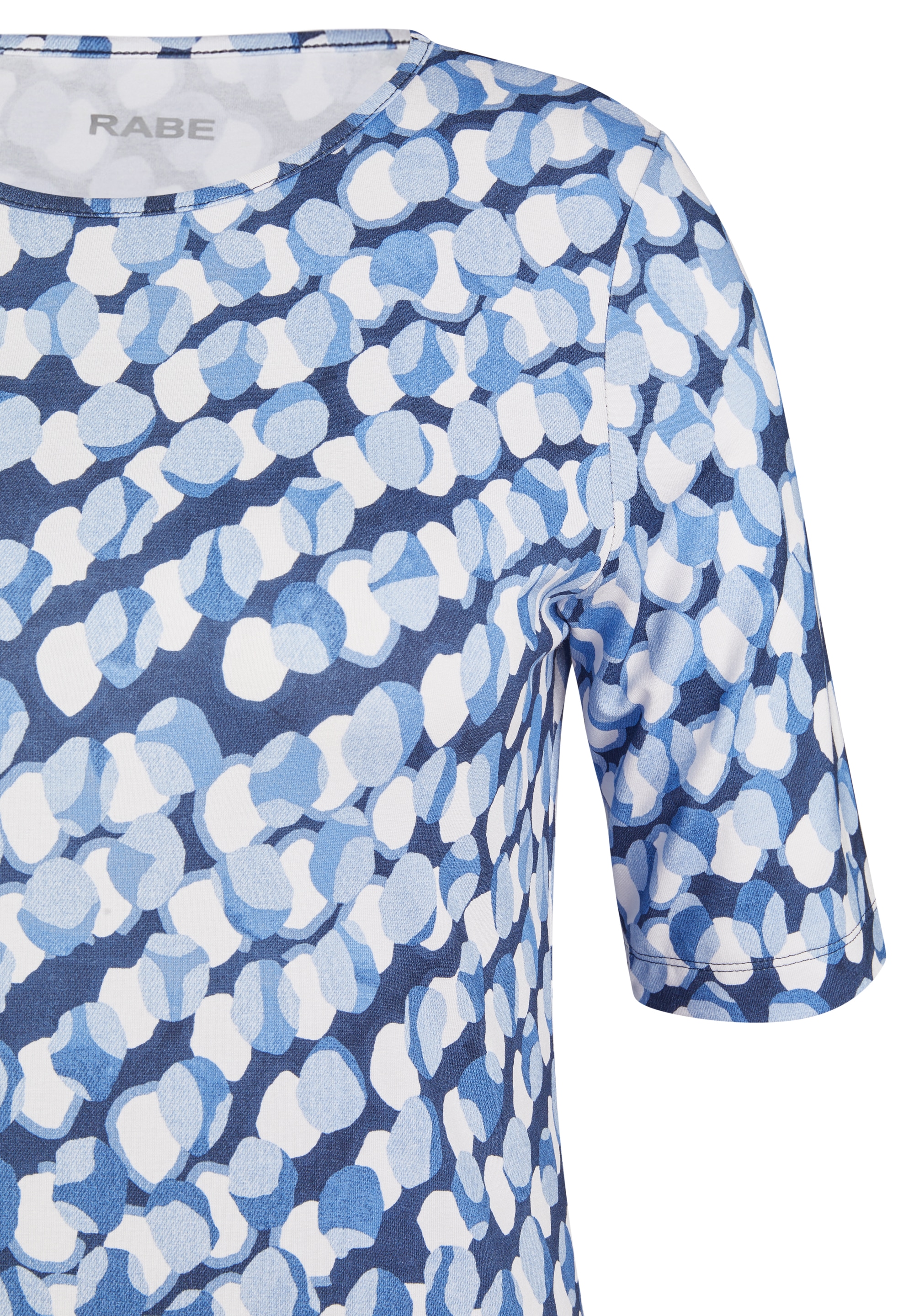 Rabe T-Shirt, mit All-Over Print
