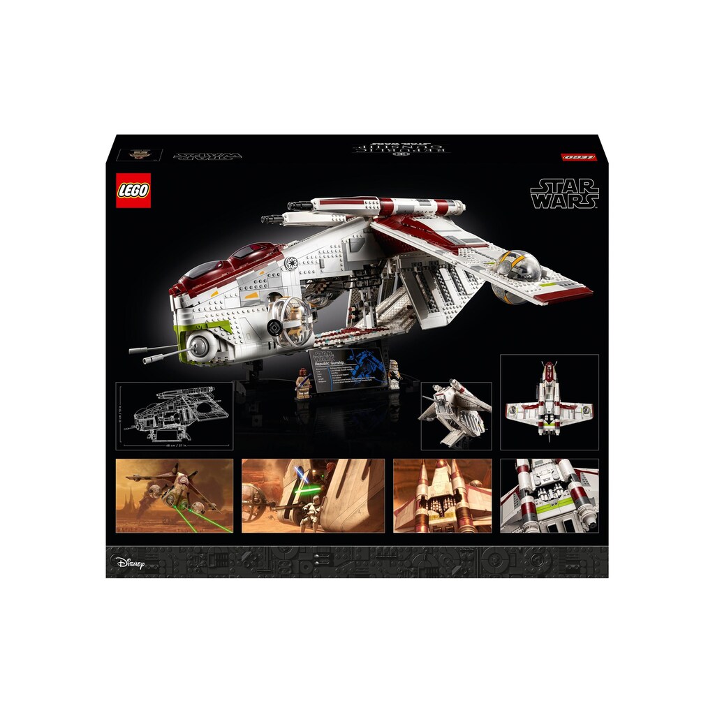 LEGO® Konstruktionsspielsteine »Wars Republic Gunship 75309«