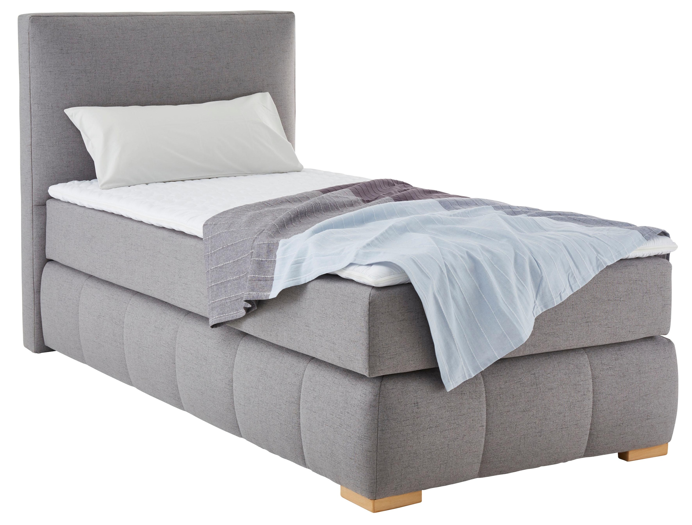 Home affaire Boxspringbett »Wehma« inkl. Topper in 3 verschiedenen Matratzen, auch in Samtstoff