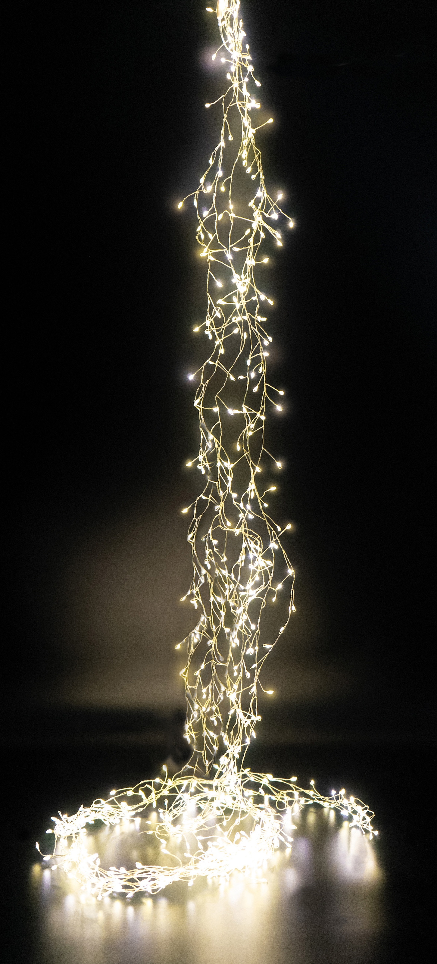 NOOR LIVING LED-Lichterkette »Weihnachtsdeko aussen«, mit 400 warmweissen LED's