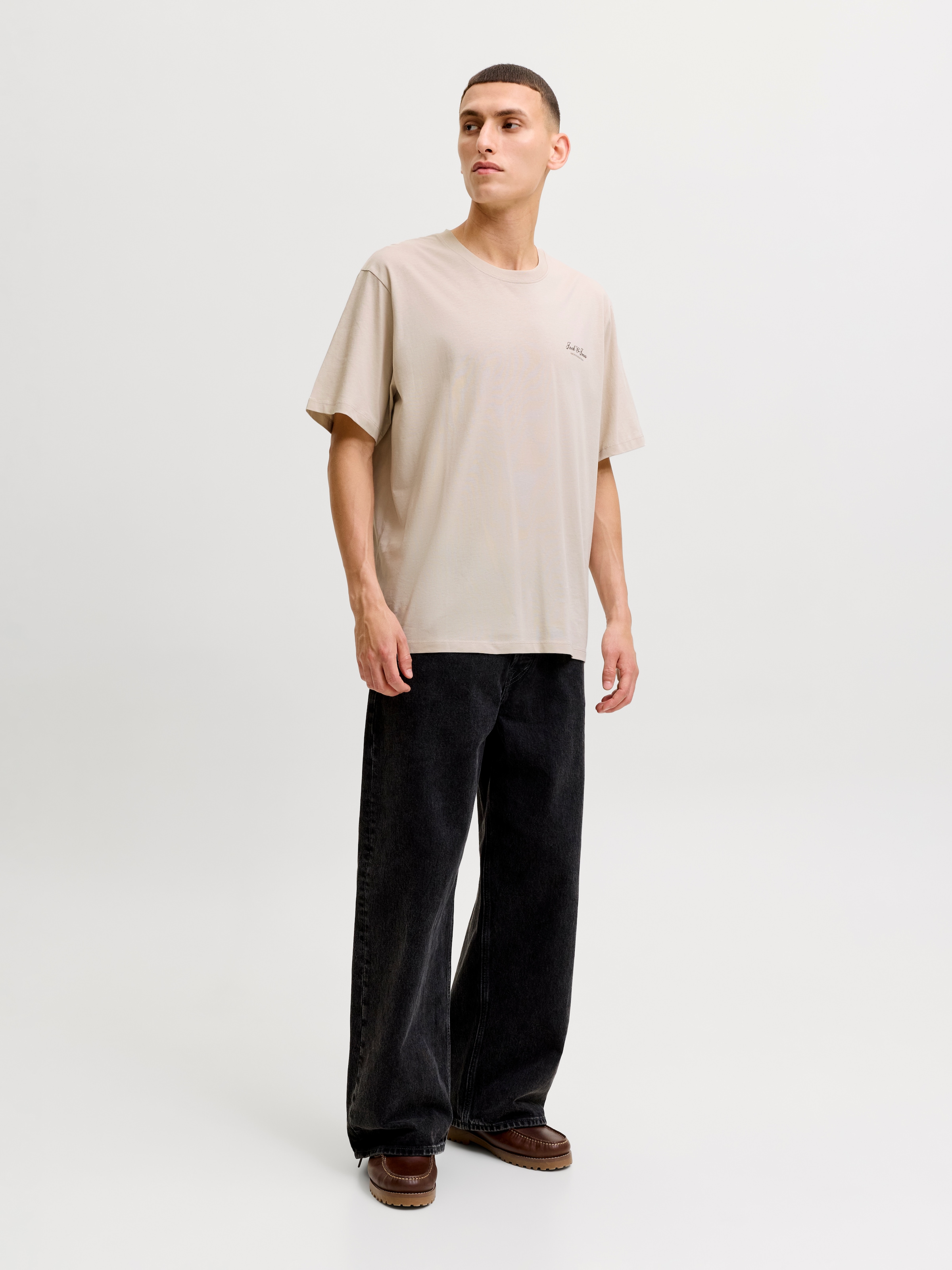 Jack & Jones T-Shirt »JJEARCHIVE GRAPHIC TEE SS O-NECK 3PK MP« Packung, 3 Baumwolle, relaxed fit
