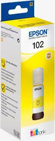 Epson Nachfülltinte »102 EcoTank Yellow«, für EPSON, (1 St.), original Nachfülltinte 102 gelb