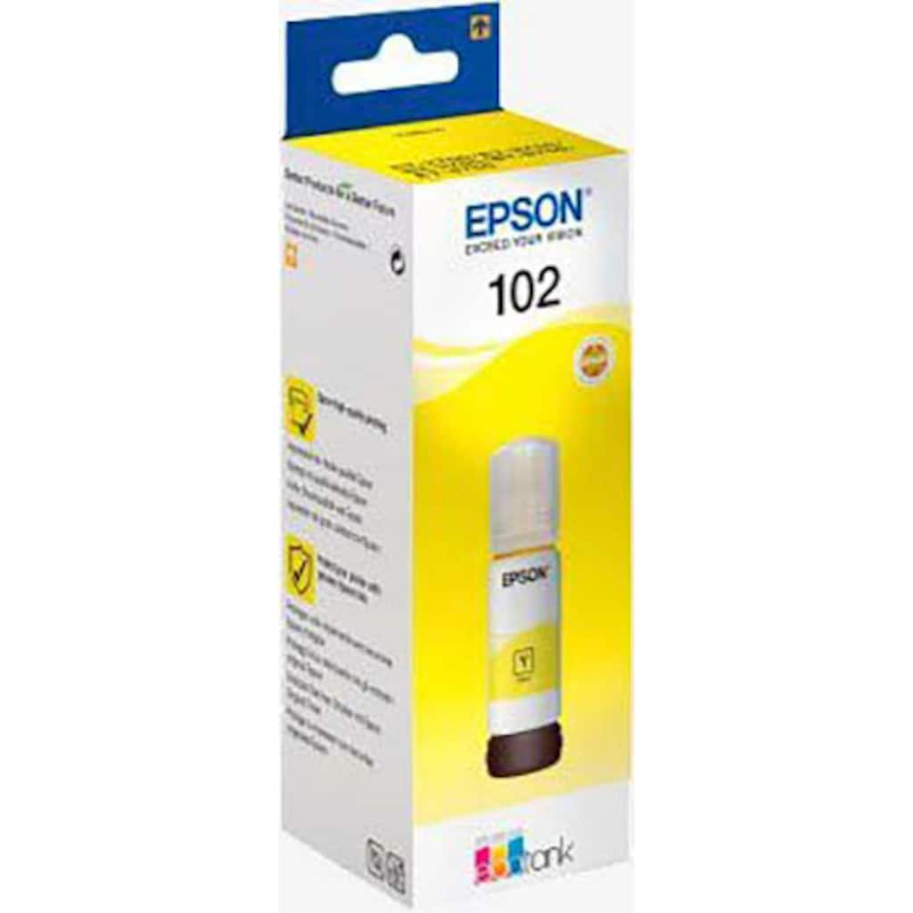Epson Nachfülltinte »102 EcoTank Yellow«, für EPSON, (1 St.)