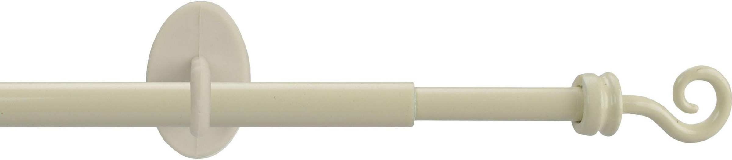 Image of Liedeco Scheibenstange »Messina«, 1 läufig-läufig, ausziehbar, creme-weiss bei Ackermann Versand Schweiz