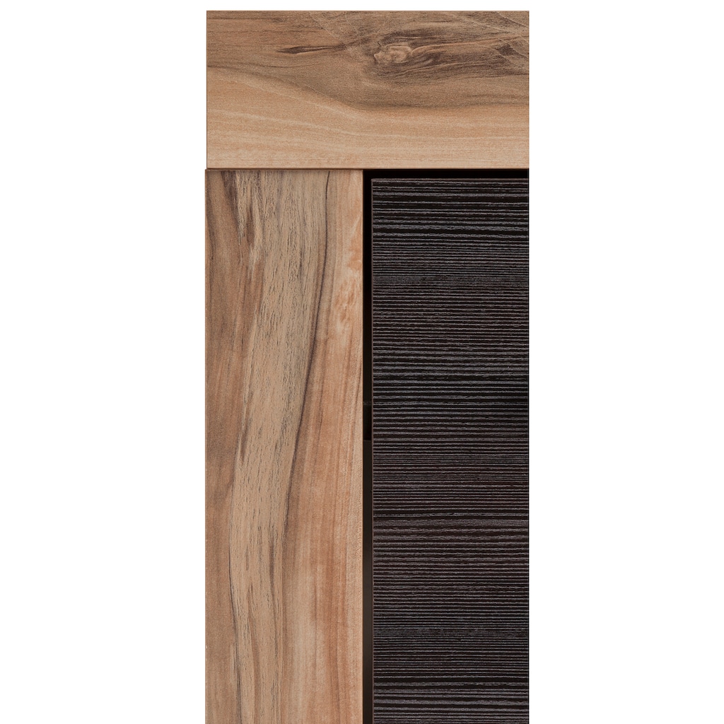 trendteam Waschbeckenunterschrank »Carcassonne«, mit Rahmenoptik in Holztönen, Höhe 56 cm
