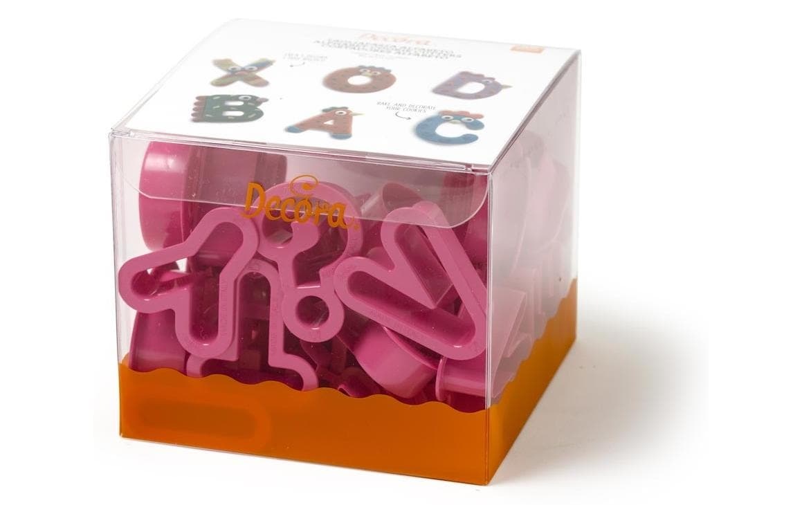 Ausstechform »Decora 27 Stück, Alphabet«, Kunststoff, (27 St.)