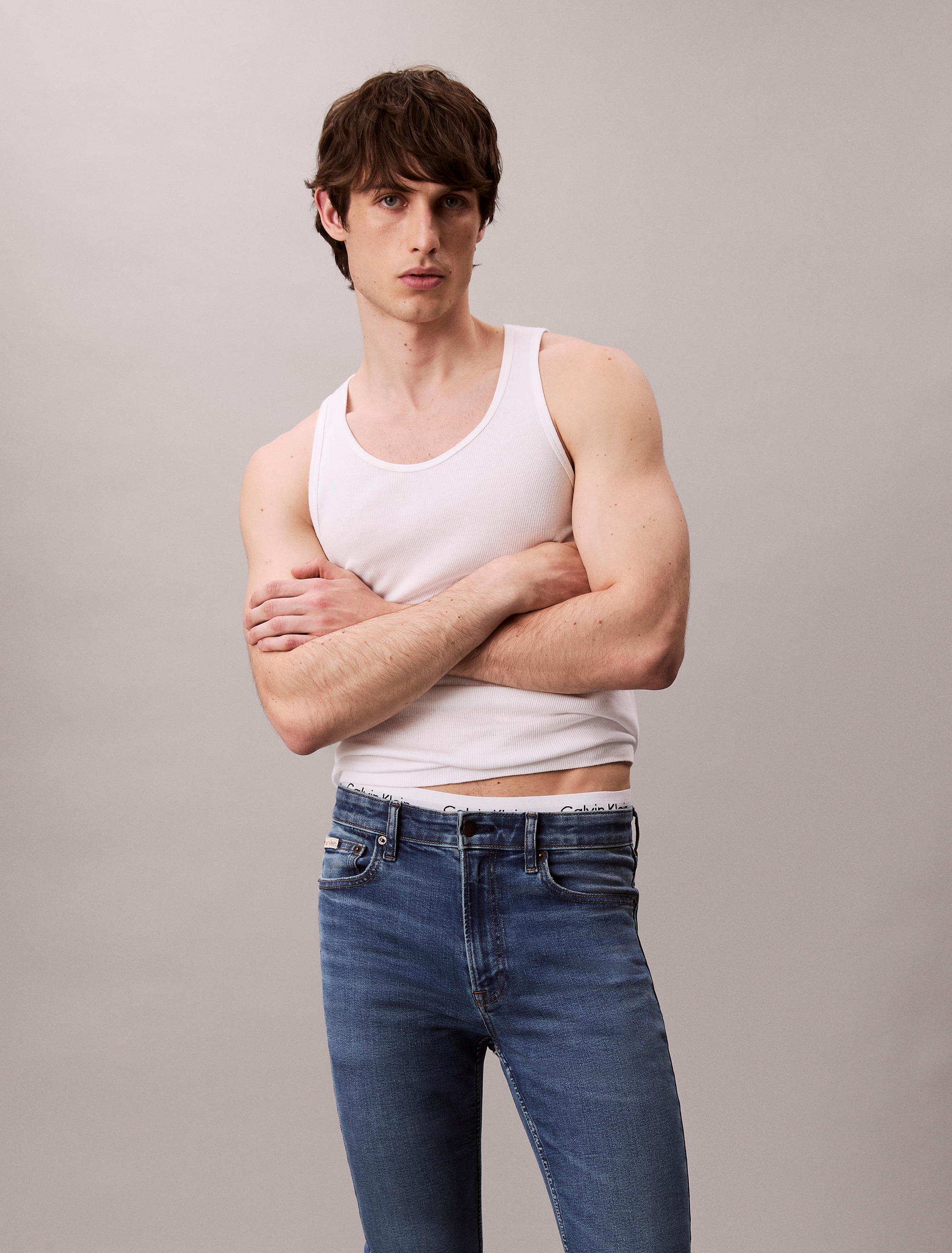 Calvin Klein Jeans Skinny-fit-Jeans »SKINNY JEAN REGEN«, Mit Gürtelschlaufen