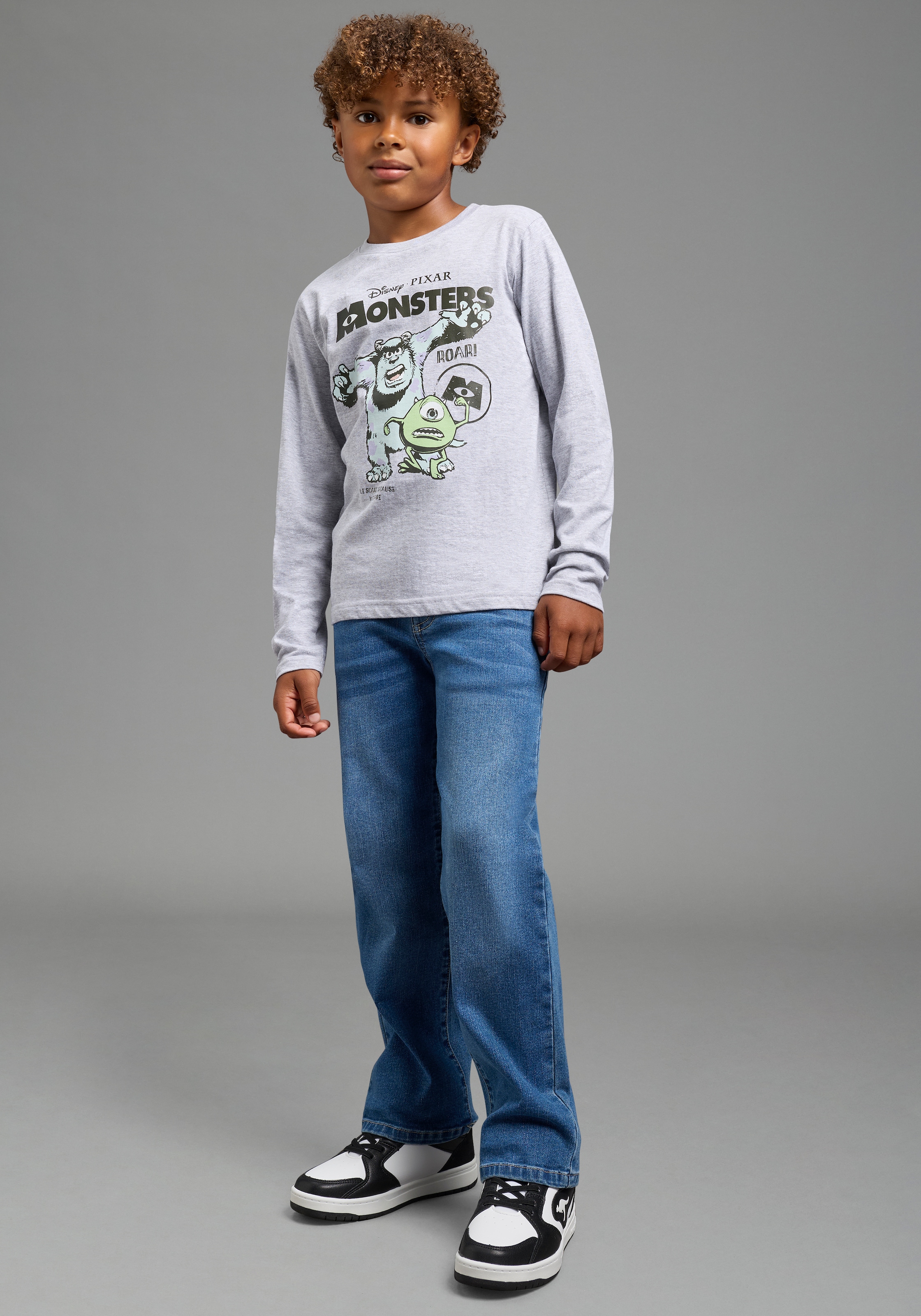 KIDSWORLD Langarmshirt »MONSTERS Shirt, Disney« Disney-Shirt, Basic-Passform, Langarm, mit modischem Druck