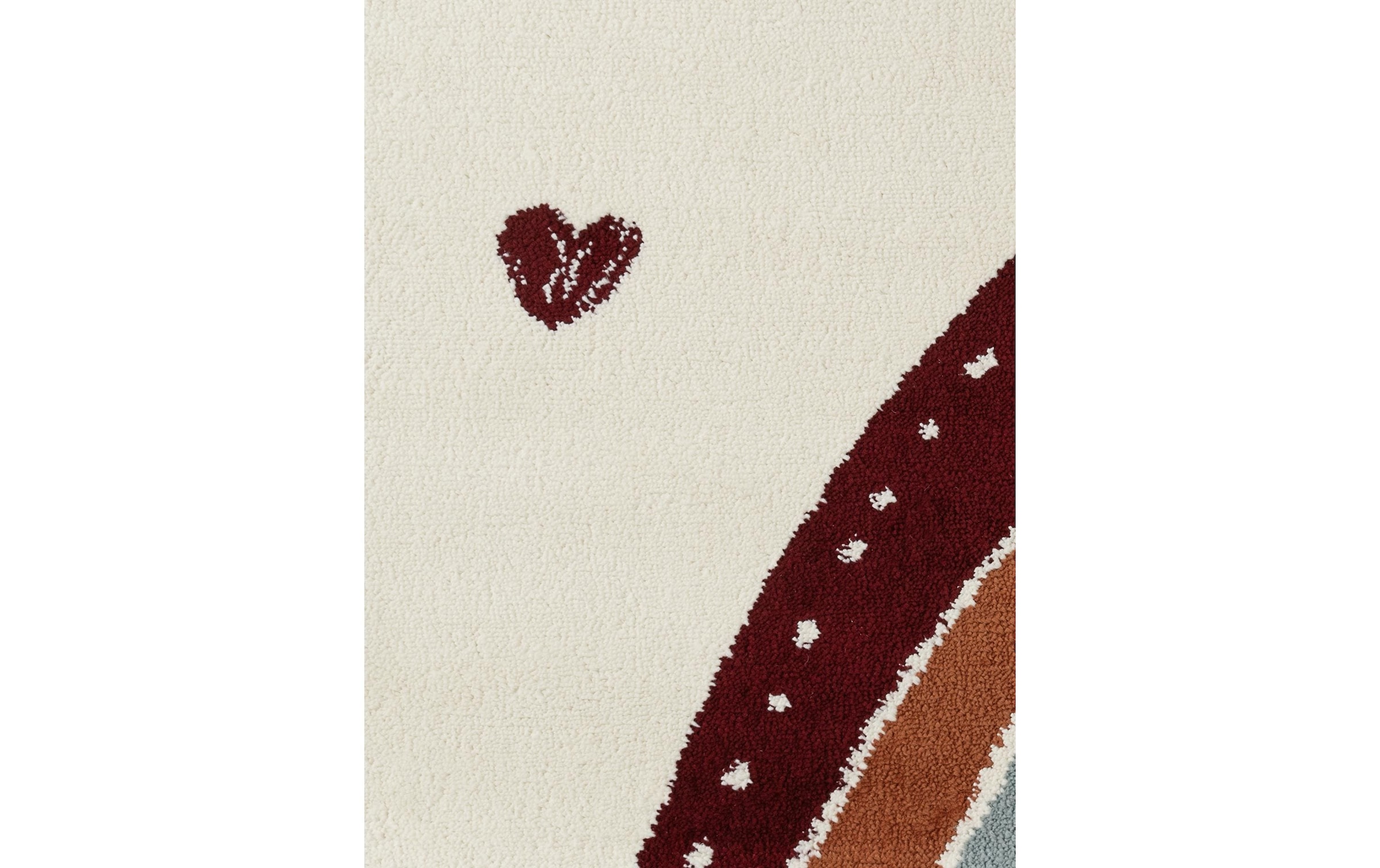 HANSE Home Tapis pour enfants »Luvy« Rectangulaire 10 mm Höhe facile d'entretien, doux, chambre d'enfant, tapis de jeu, sous-tapis de jeu