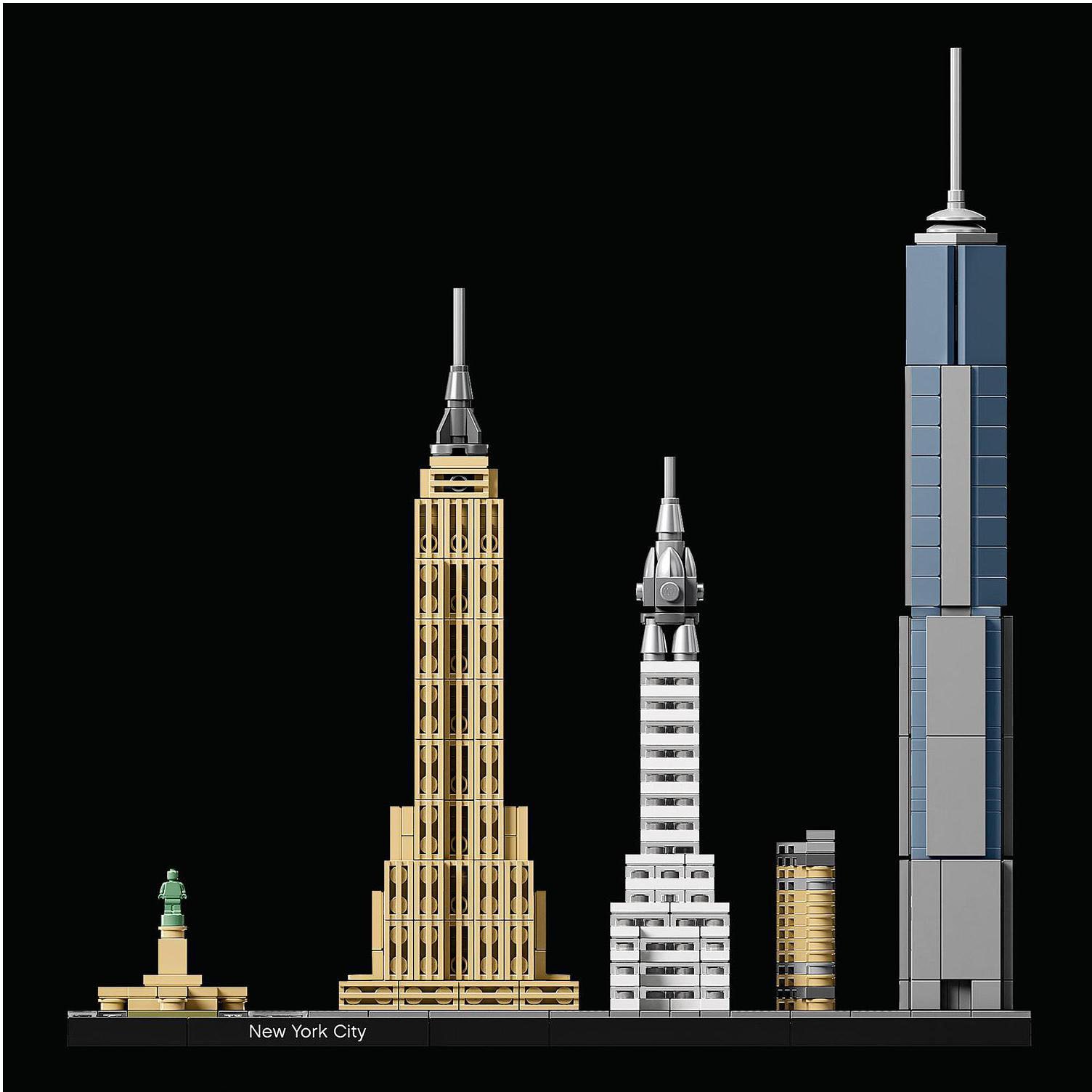 LEGO® Konstruktionsspielsteine »New York City (21028), LEGO® Architecture«, (598 St.)