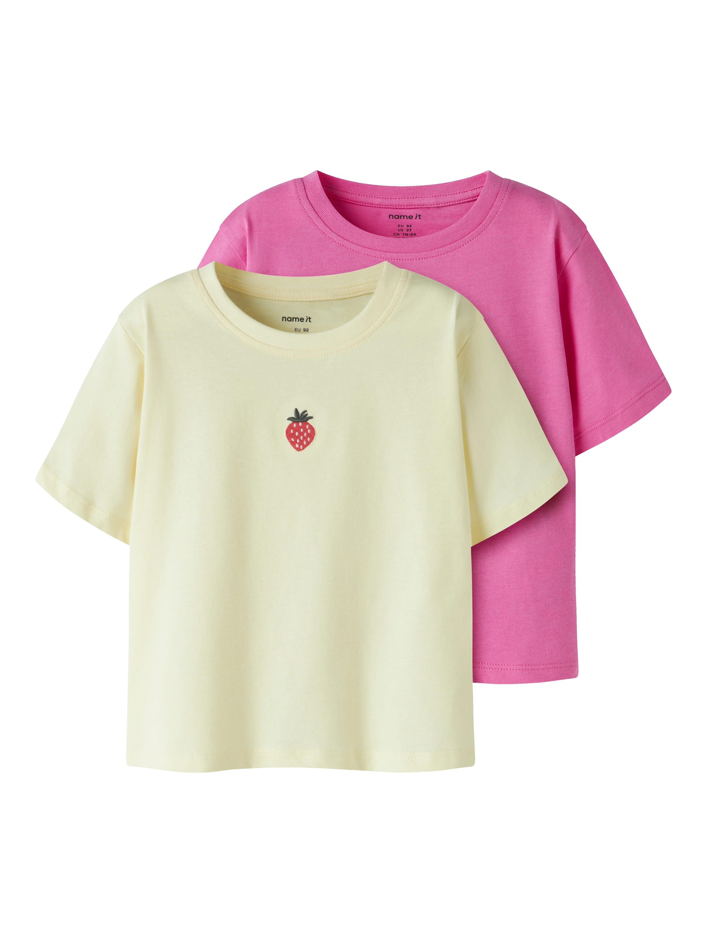 Name It T-shirt »NMFVICTORIA 2P SS NREG TOP« Paquet, 2