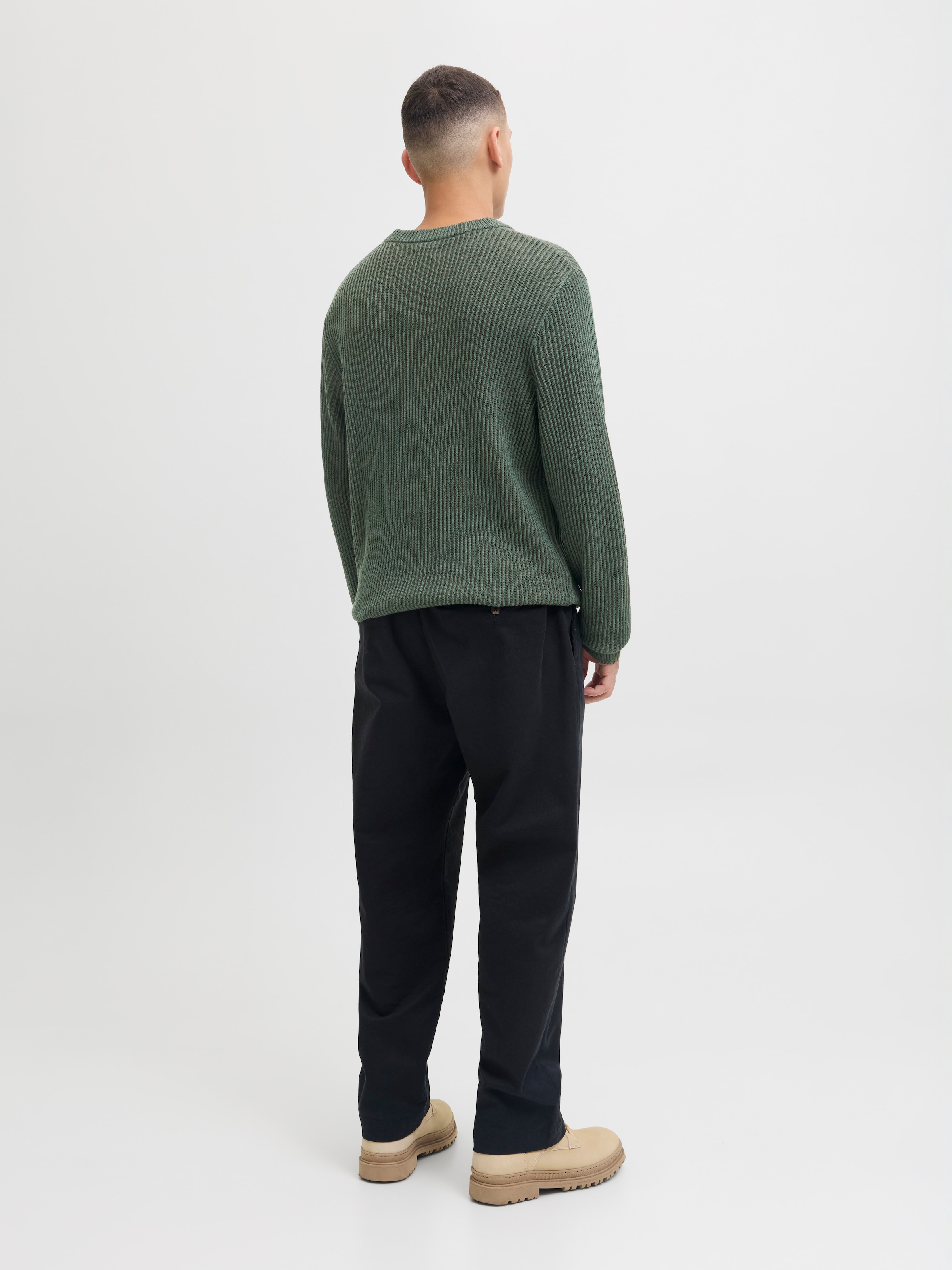 Jack & Jones Strickpullover »JJEDOVER KNIT CREW NECK SN«