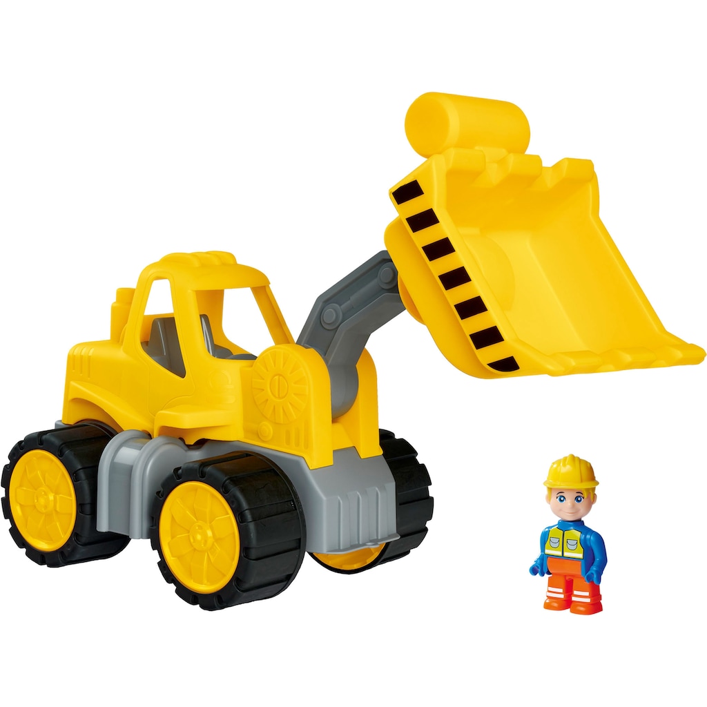 BIG Spielzeug-Radlader »Power-Worker Radlader + Figur«