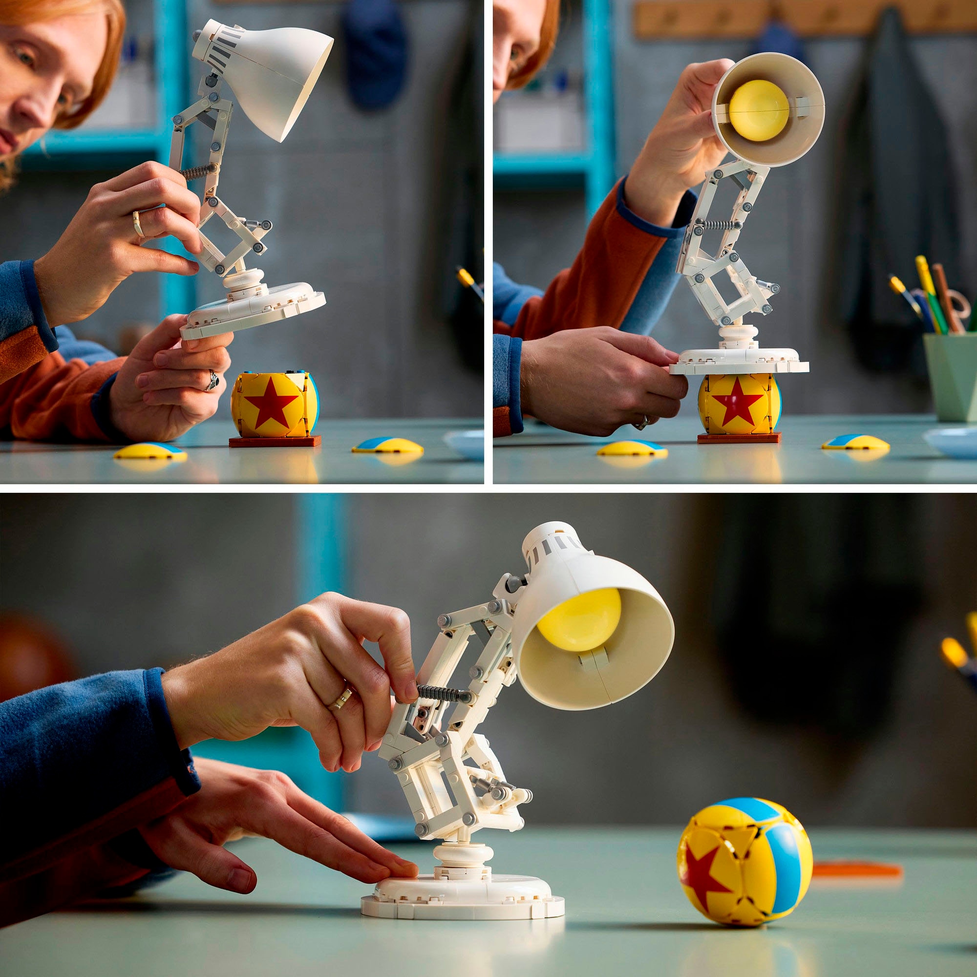 LEGO® Konstruktionsspielsteine »Disney Pixar Luxo Jr. (21357), LEGO Ideas« Made in Europe
