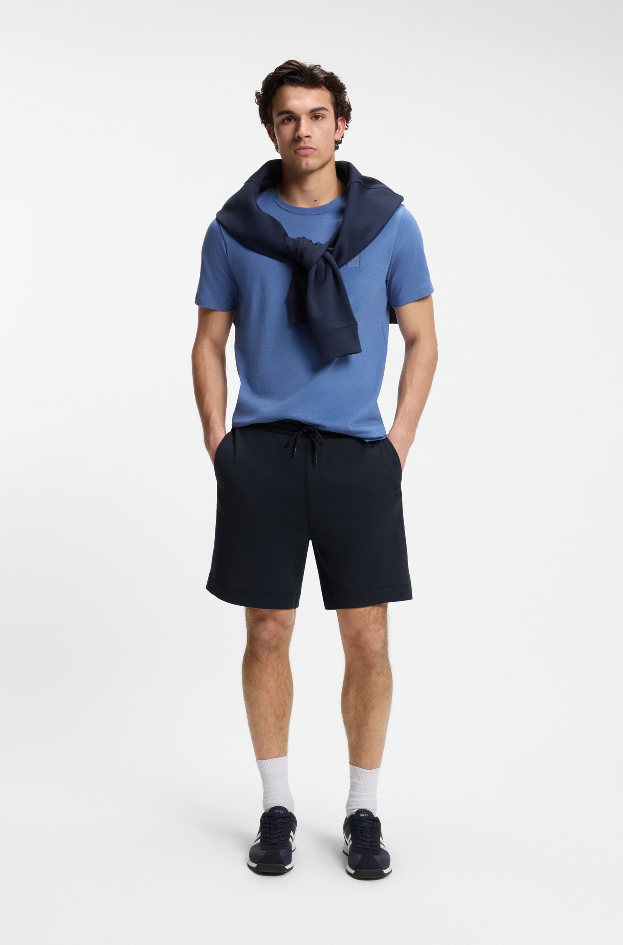 BOSS ORANGE Sweatshorts »Sewalk«  mit BOSS Markenlabel