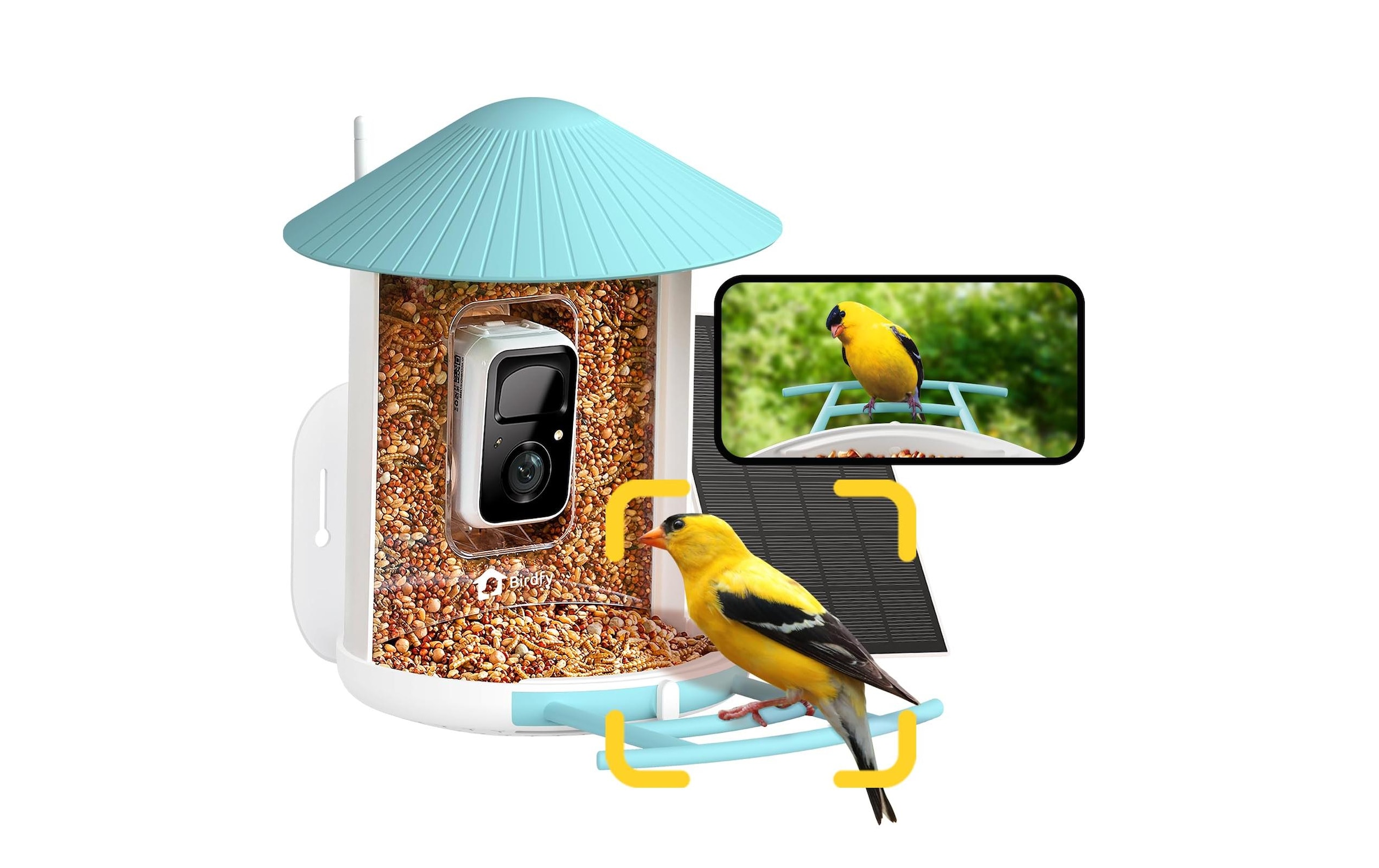 Birdfy Distributeur de nourriture »Basic Solar«