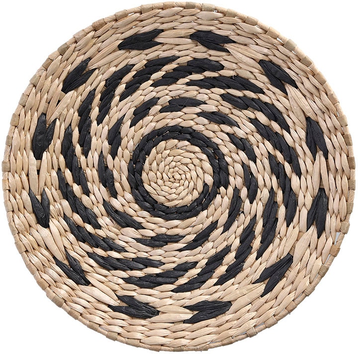 Zeller Present Dekoschale Ø 30 cm, Papiergeflecht