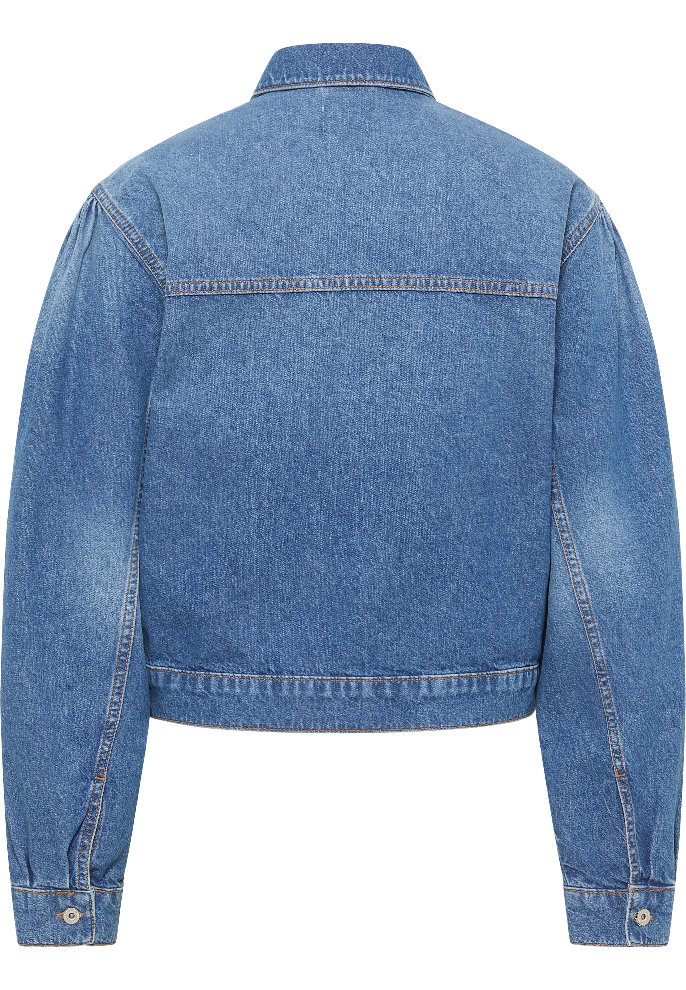 MUSTANG Jeansjacke »Style Marietta Cropped«, mit Kentkragen